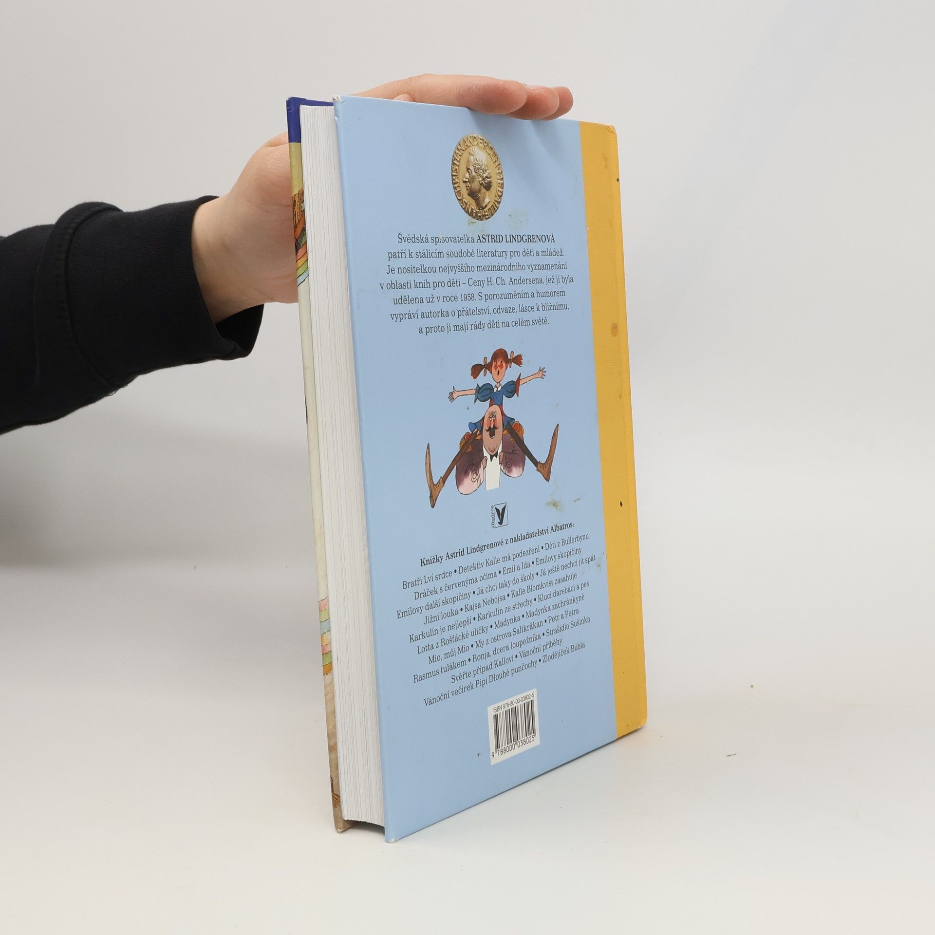 Astrid Lindgren Pipi Dlouhá punčocha