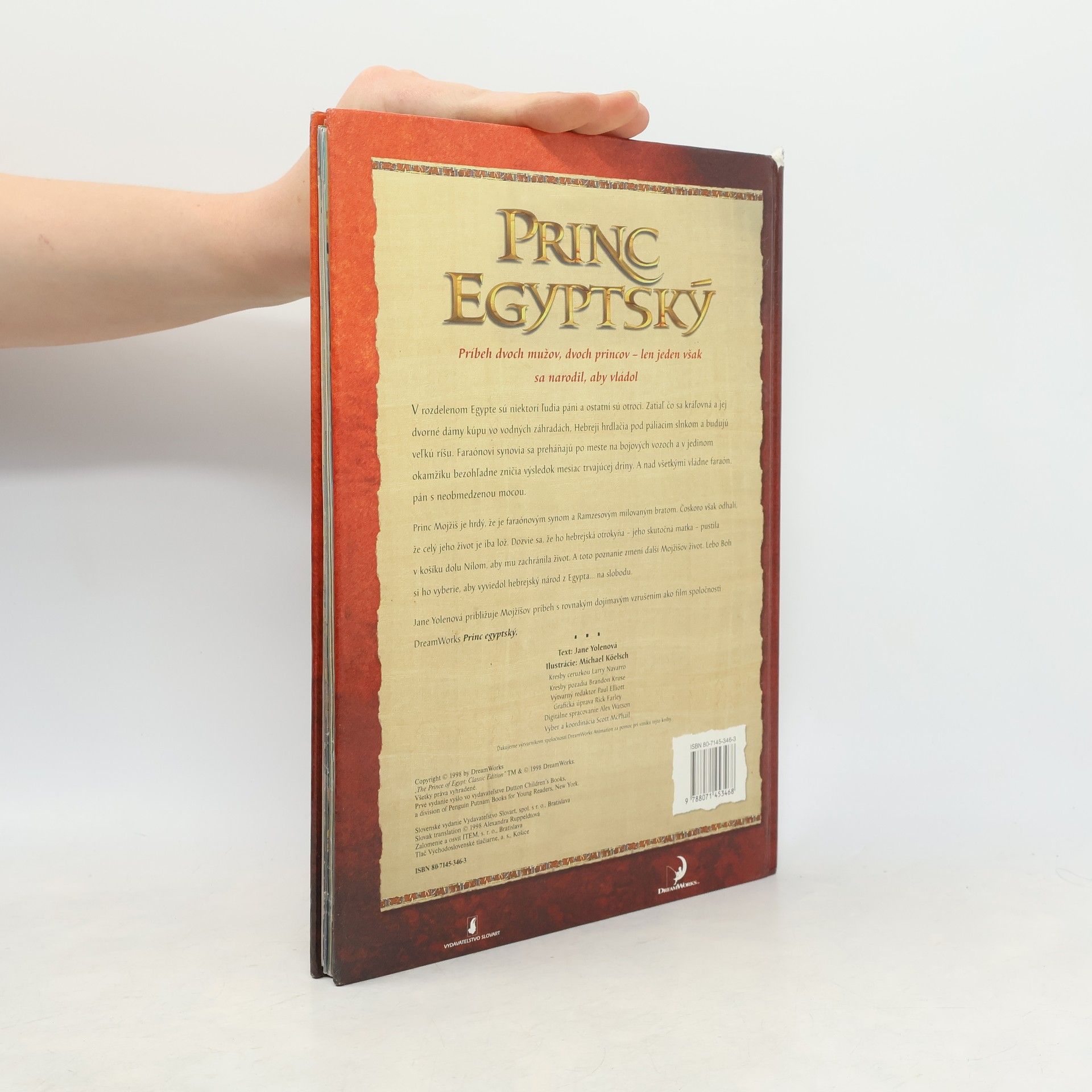 Jane Yolen Princ egyptský