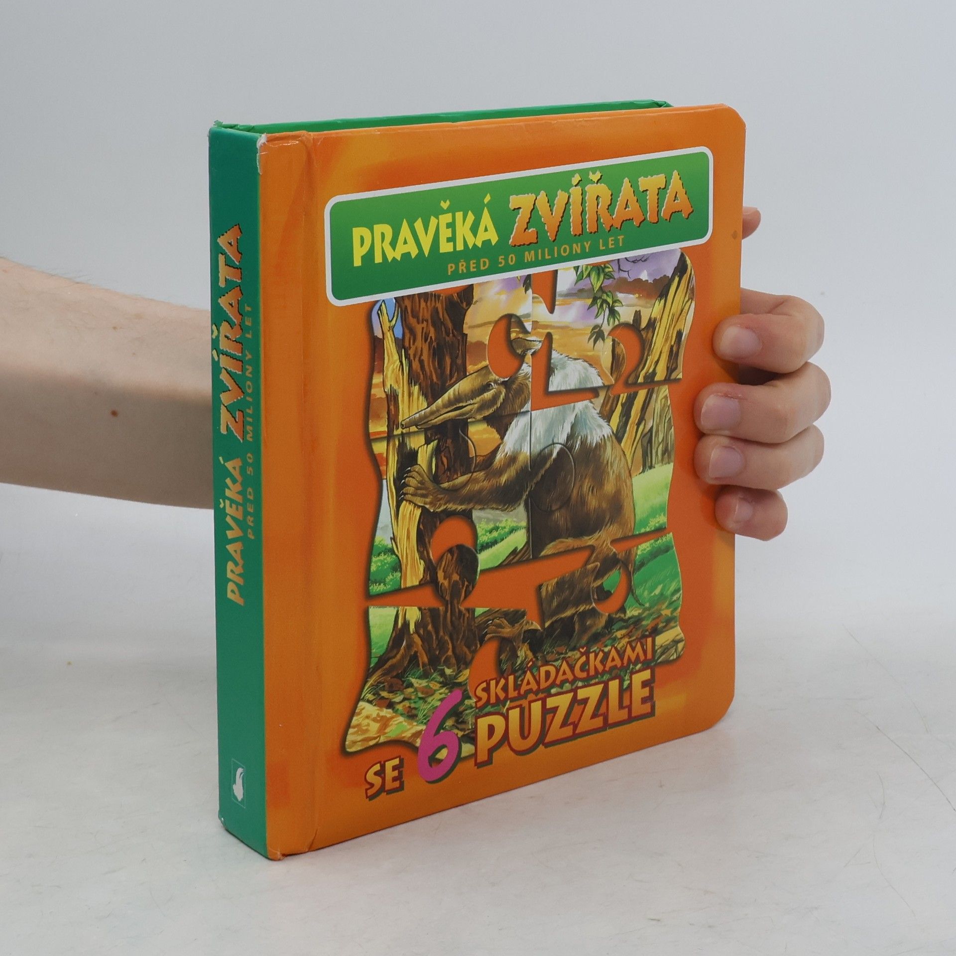 Duncan Crosbie Pravěká zvířata před 50 miliony let : se 6 skládačkami puzzle