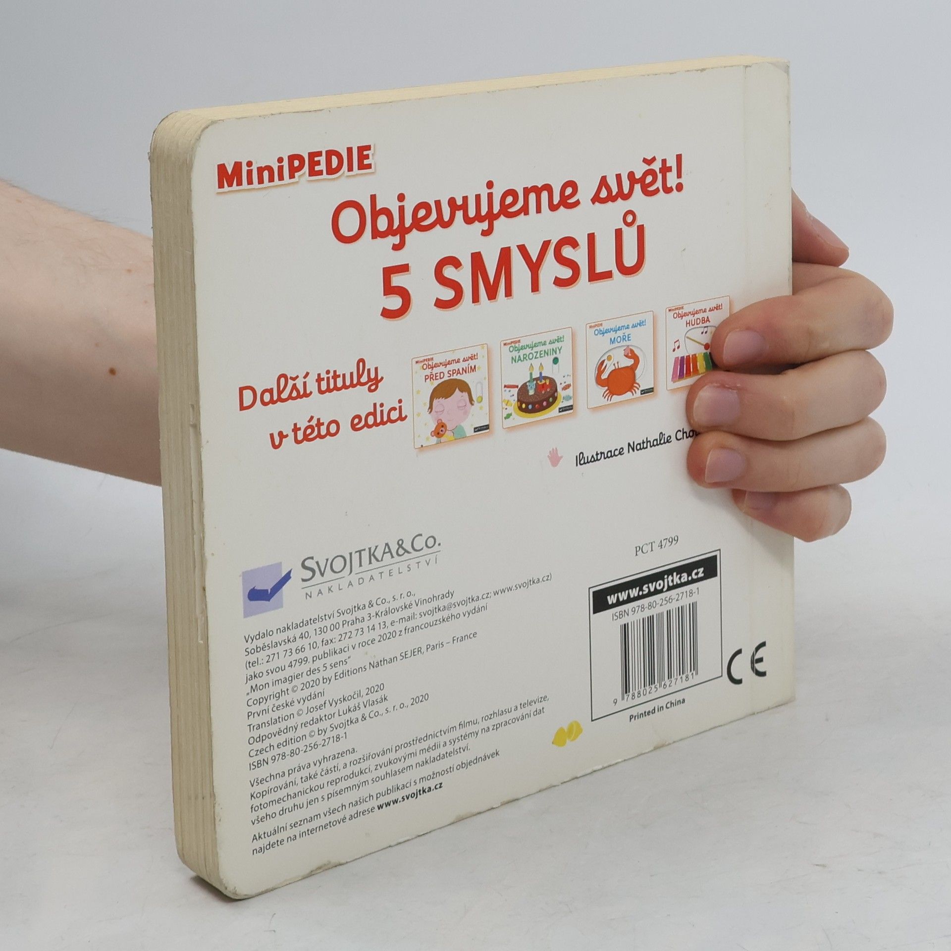 Nathalie Choux Objevujeme svět! 5 smyslů