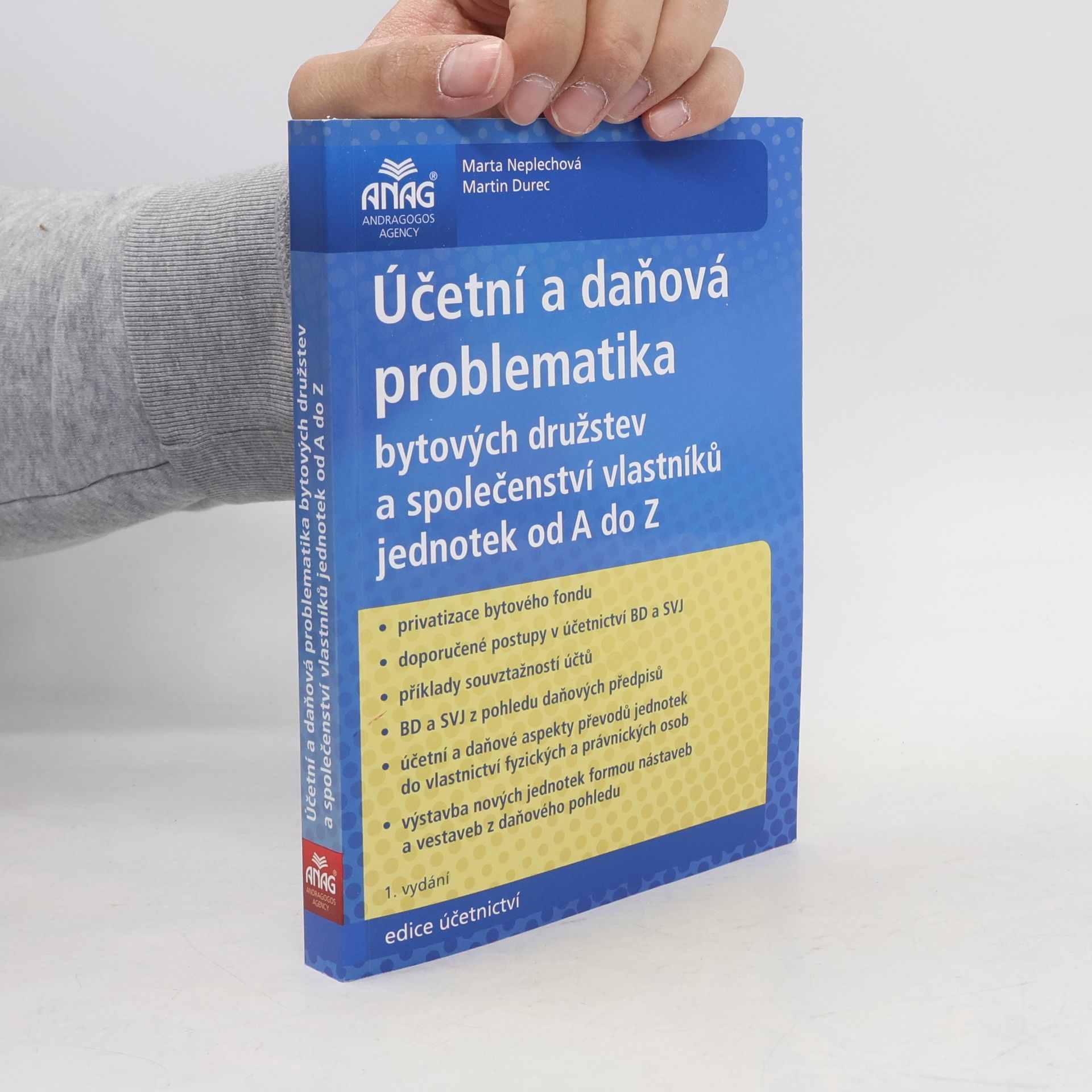 Martin Durec Účetní a daňová problematika pro bytová družstva a společenství vlastníků jednotek od A do Z