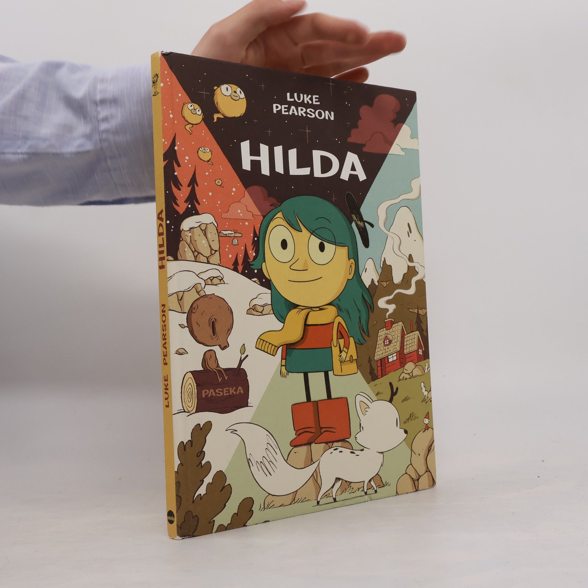 Luke Pearson Hilda a troll ; Hilda a půlnoční obr