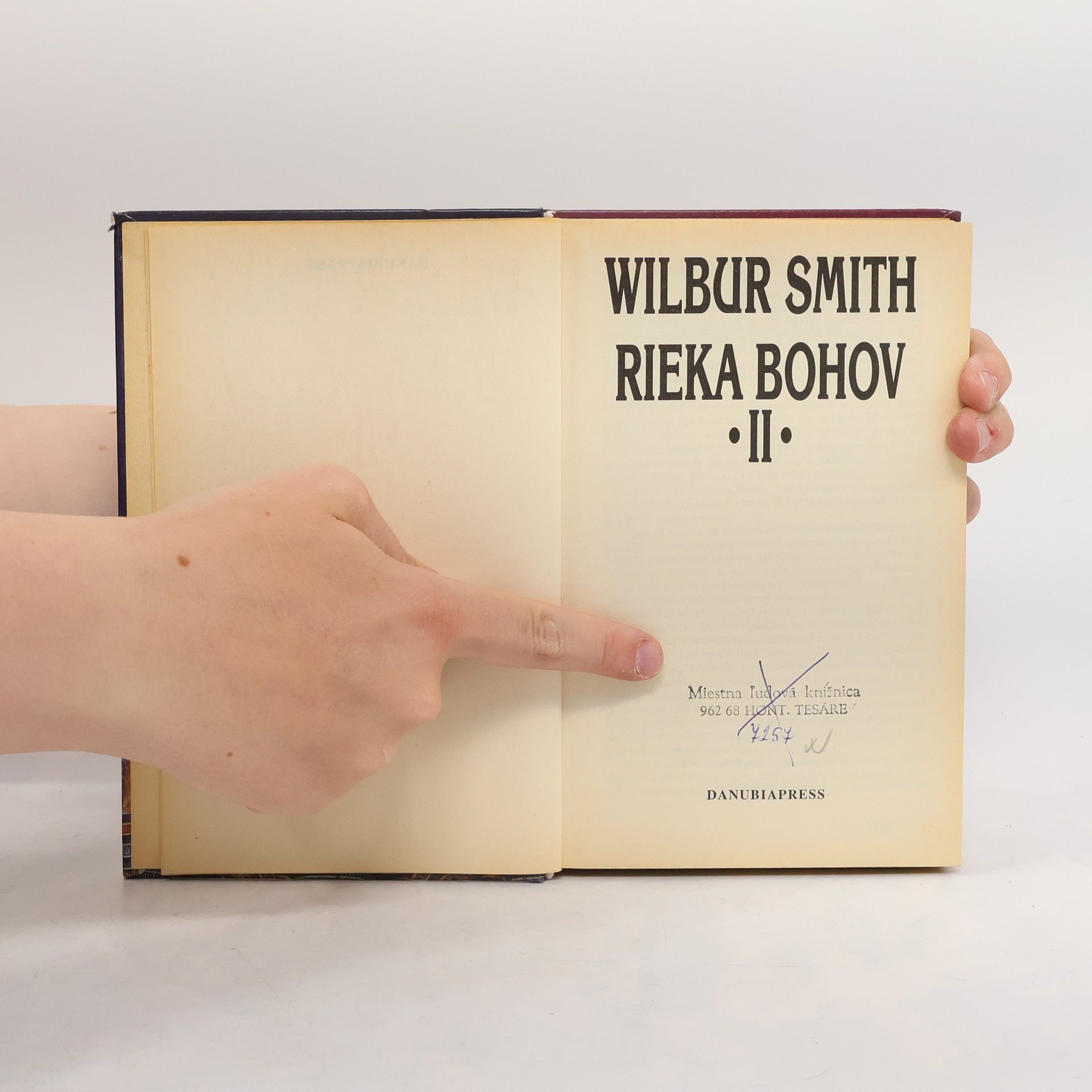 Wilbur Smith Rieka bohov II.
