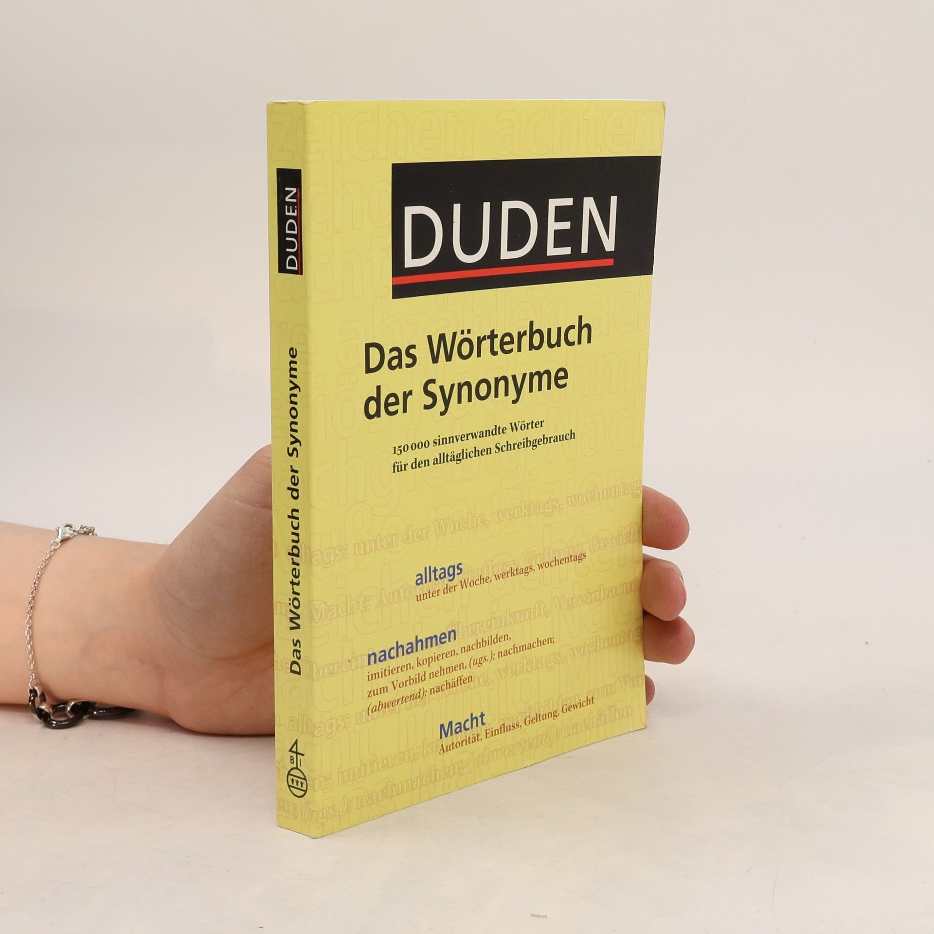 Brigitte Alsleben Duden, Das Wörterbuch der Synonyme