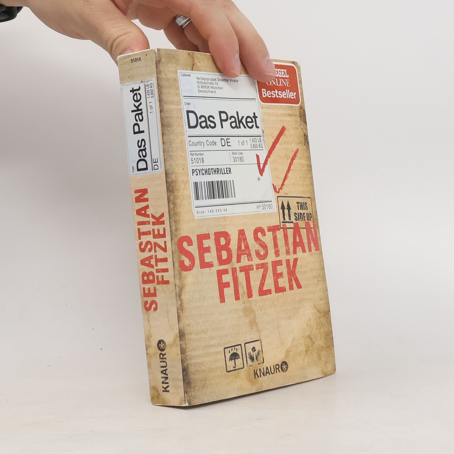 Sebastian Fitzek Das Paket