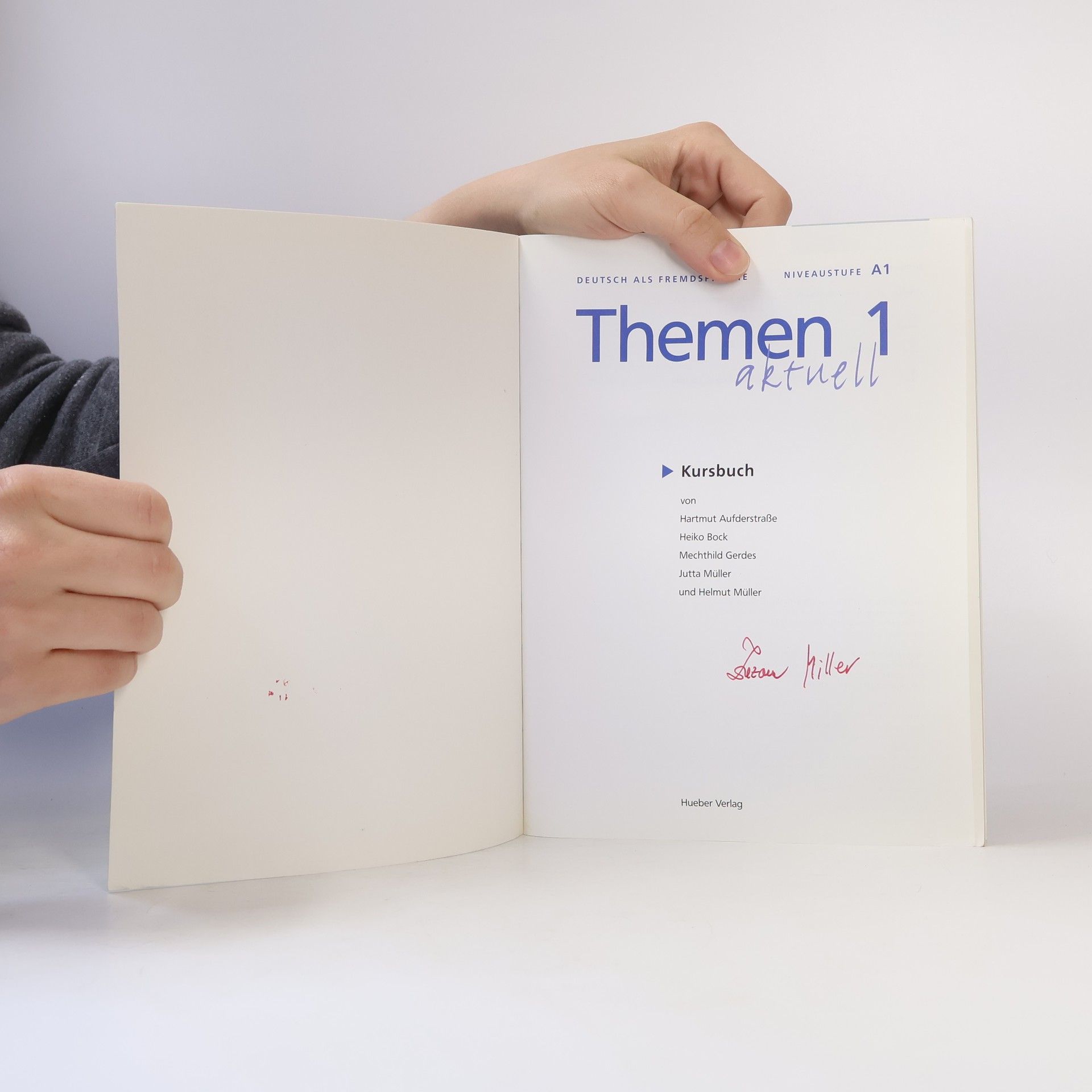 Hartmut Aufderstrasse Themen aktuell 1. Kursbuch A1