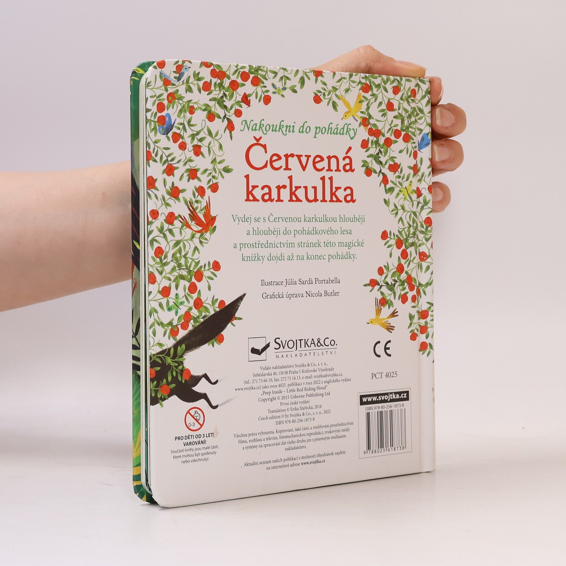 Anna Milbourne Červená karkulka: Nakoukni do pohádky