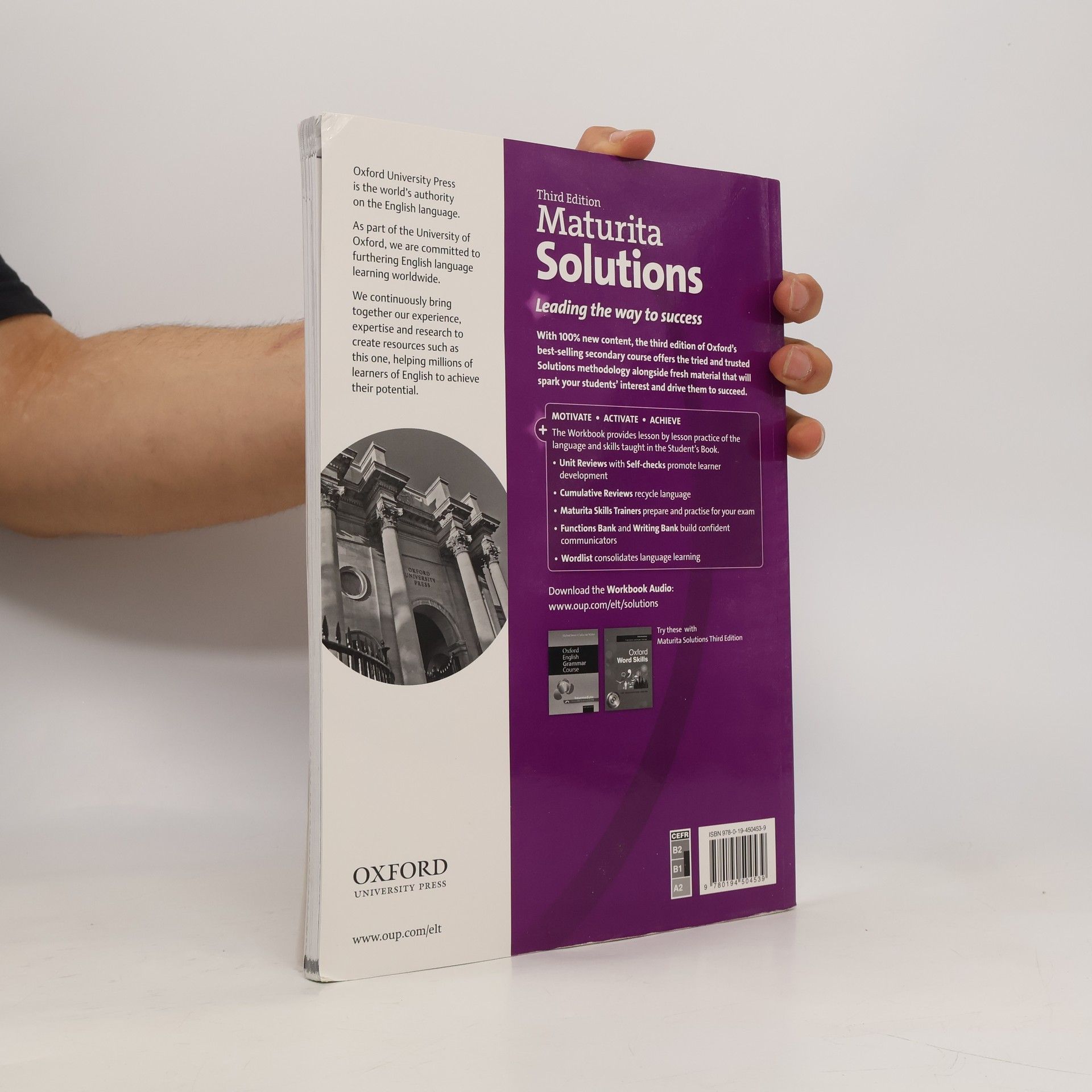 Autores varios Maturita Solutions: Intermediate - Workbook