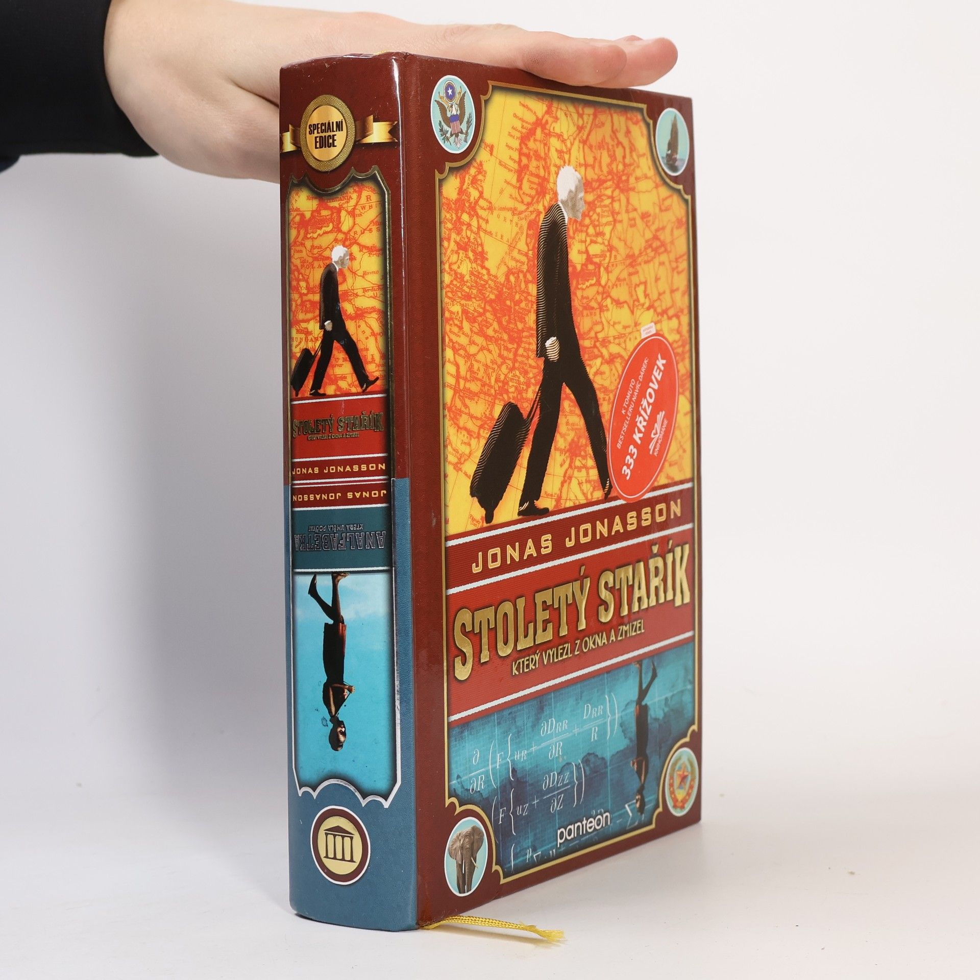 Jonas Jonasson Analfabetka, která uměla počítat ; Stoletý stařík, který vylezl z okna a zmizel