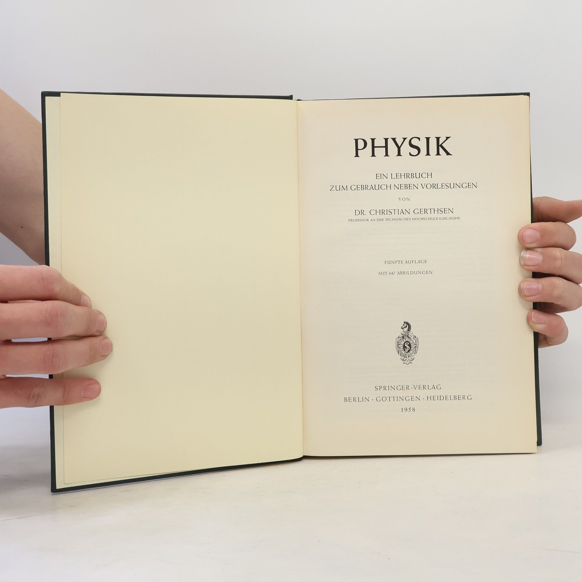 Christian Gerthsen Physik