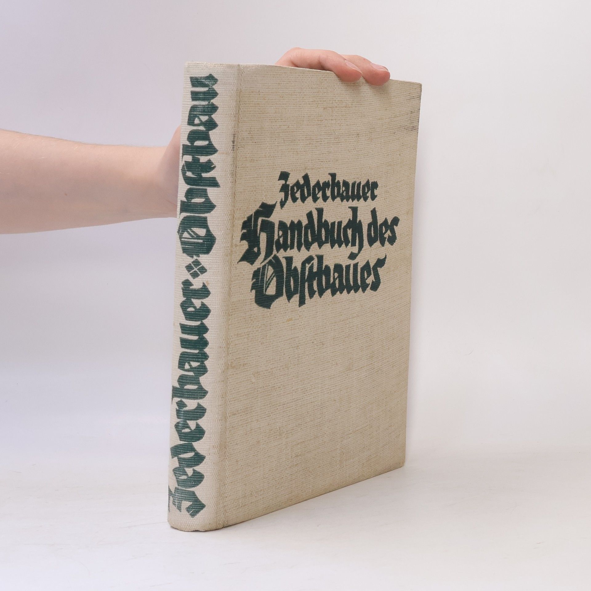 Emmerich Zederbauer Handbuch des Obstbaues