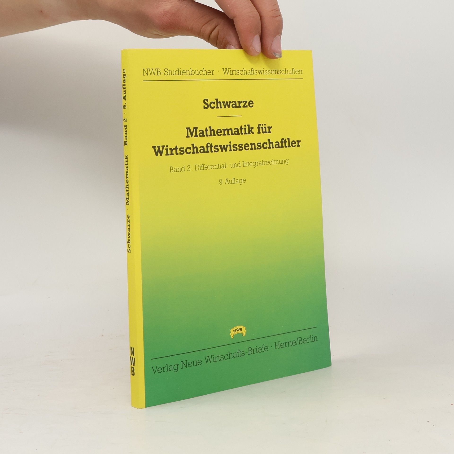 Mathematik für Wirtschaftswissenschaftler
