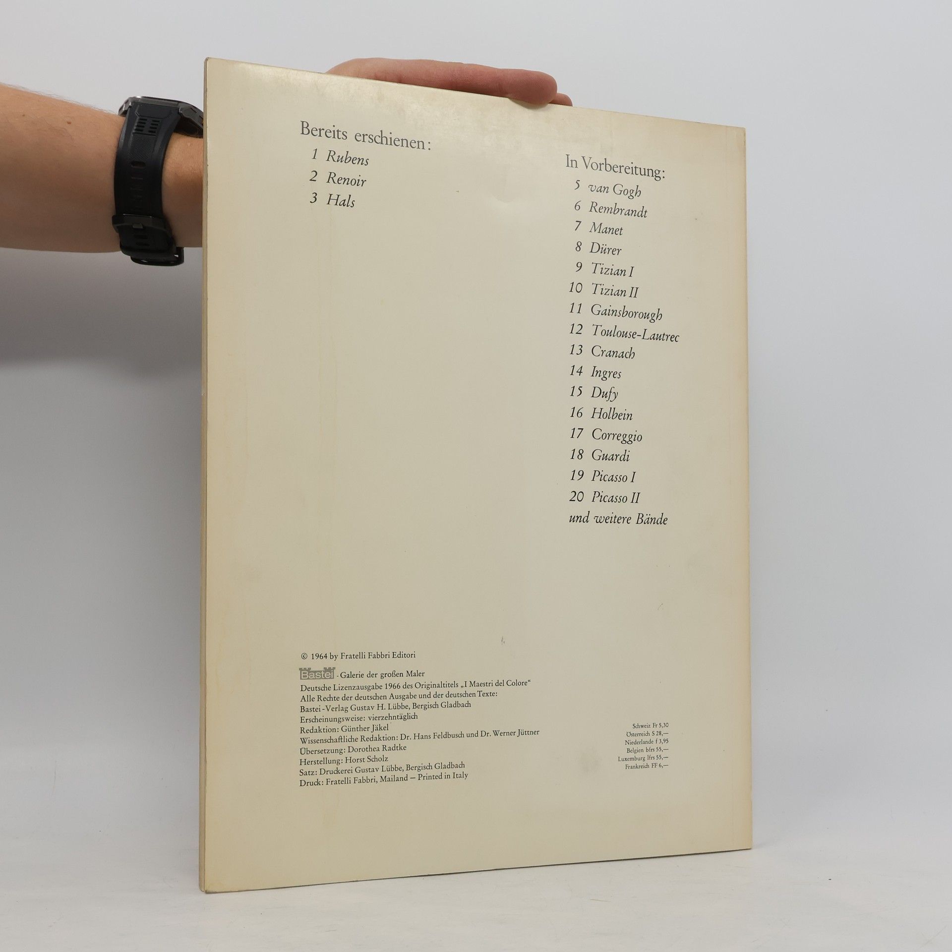 Autorenkollektiv Bastei Galerie. Der Grossen Maler 4. Goya