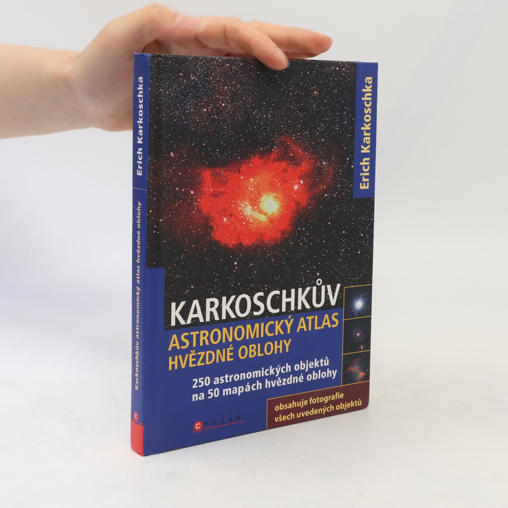 Erich Karkoschka Karkoschkův astronomický atlas hvězdné oblohy