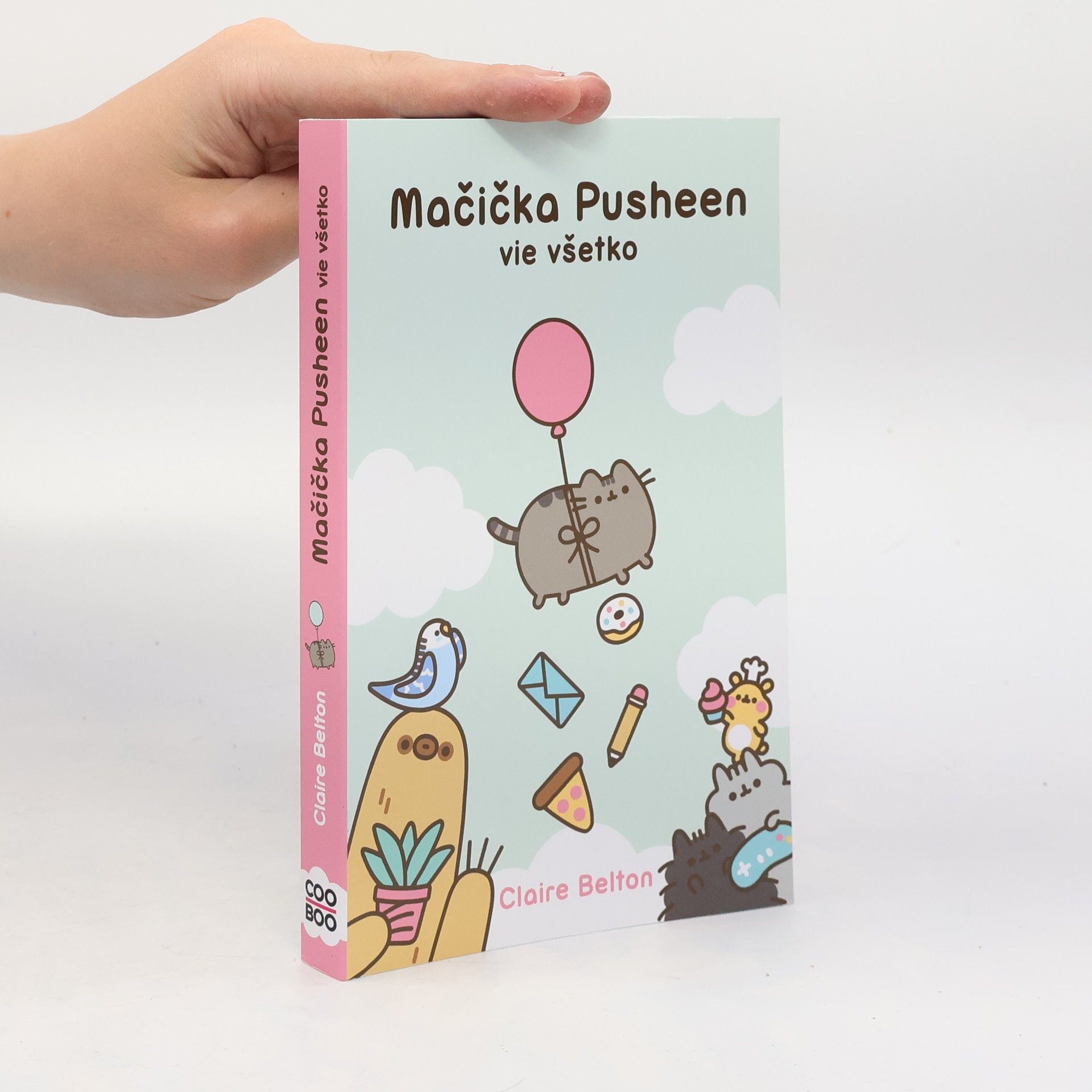 Claire Belton Mačička Pusheen vie všetko