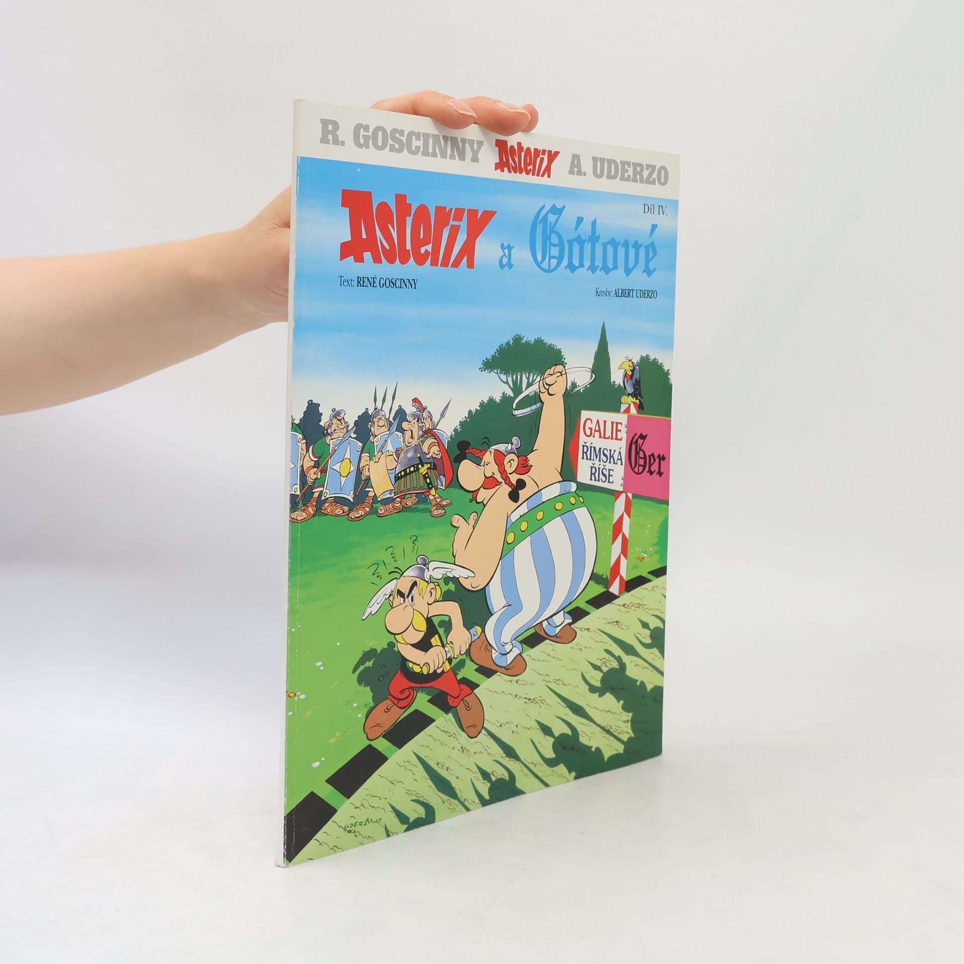 René Goscinny Asterix a Gótové IV.díl
