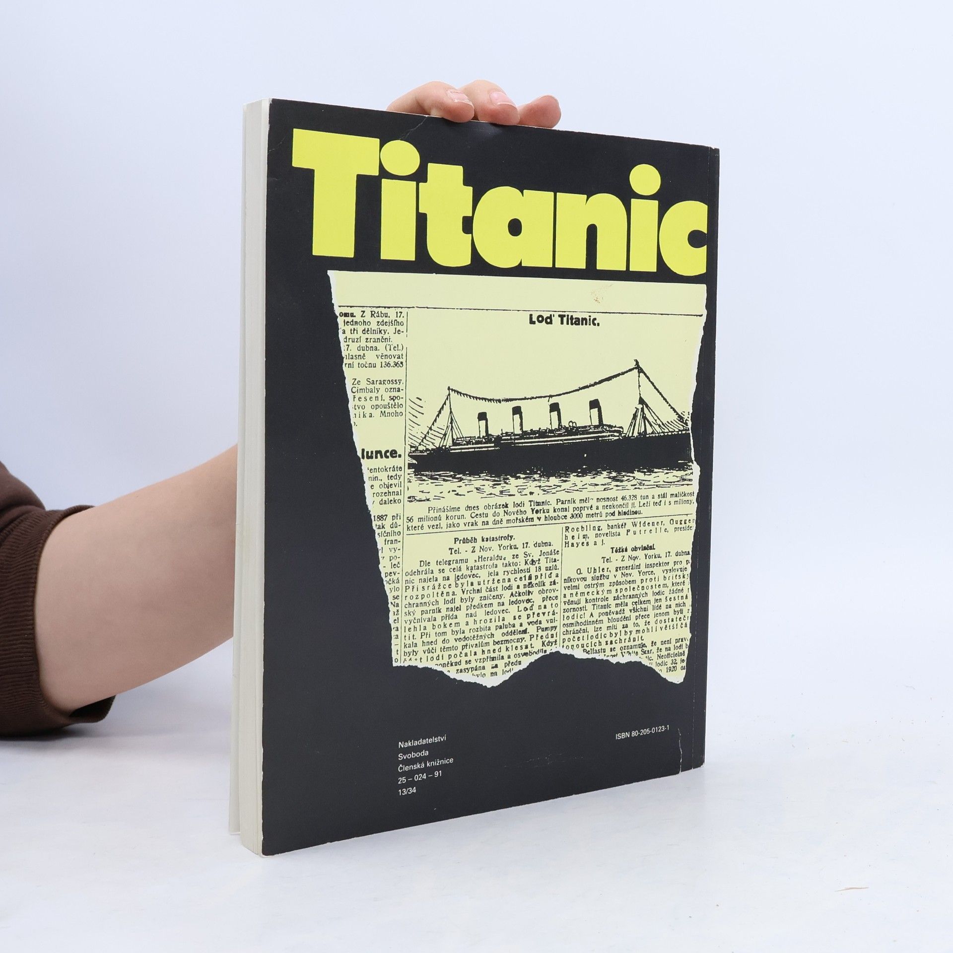 Oldřich Pošmurný Titanic