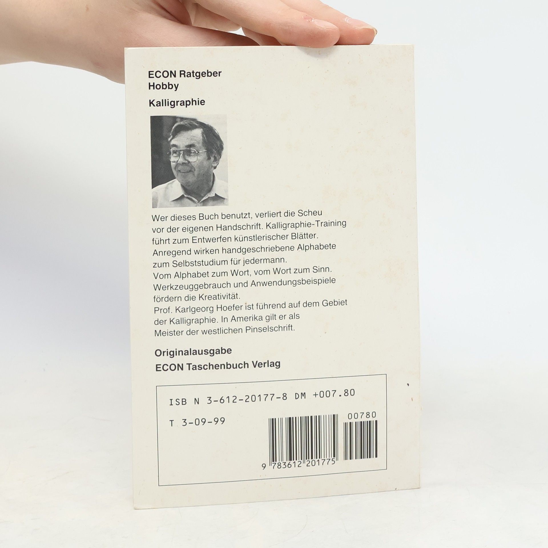 Karlgeorg Hoefer Kalligraphie