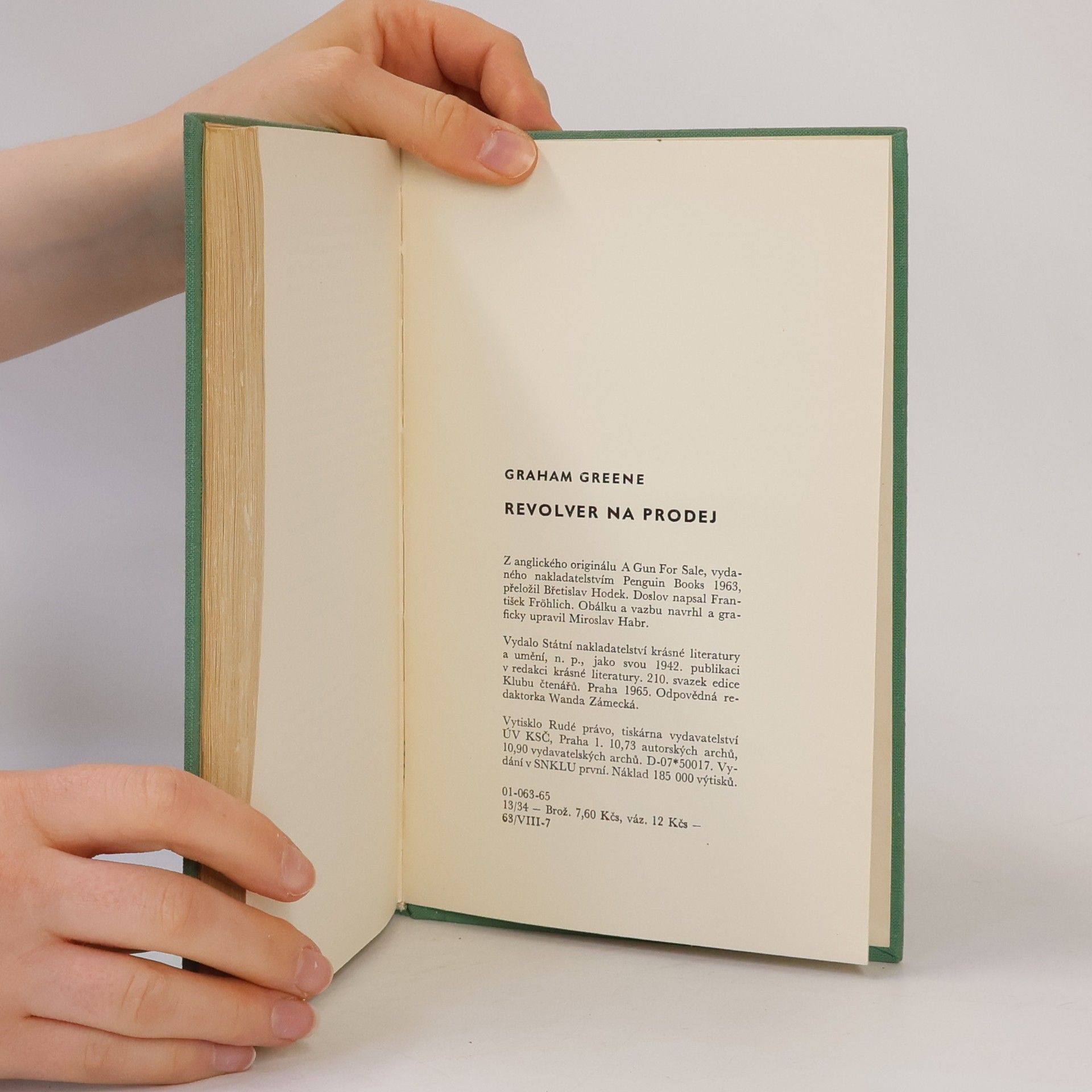 Graham Greene Revolver na prodej