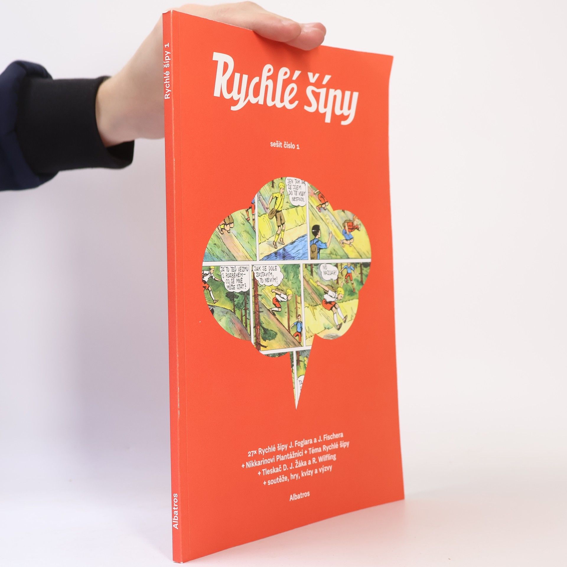Jaroslav Foglar Rychlé šípy. Sešit číslo 1