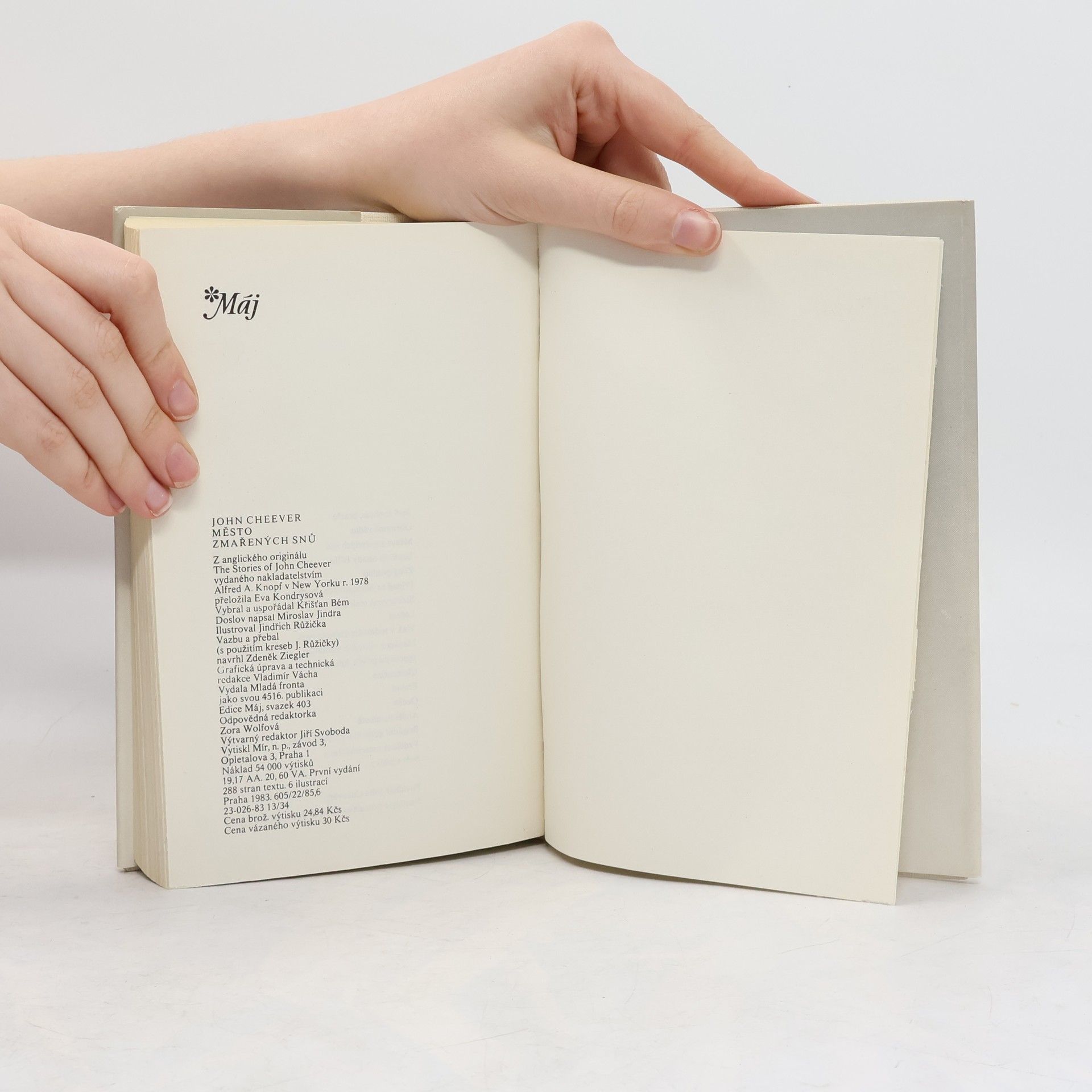 John Cheever Město zmařených snů