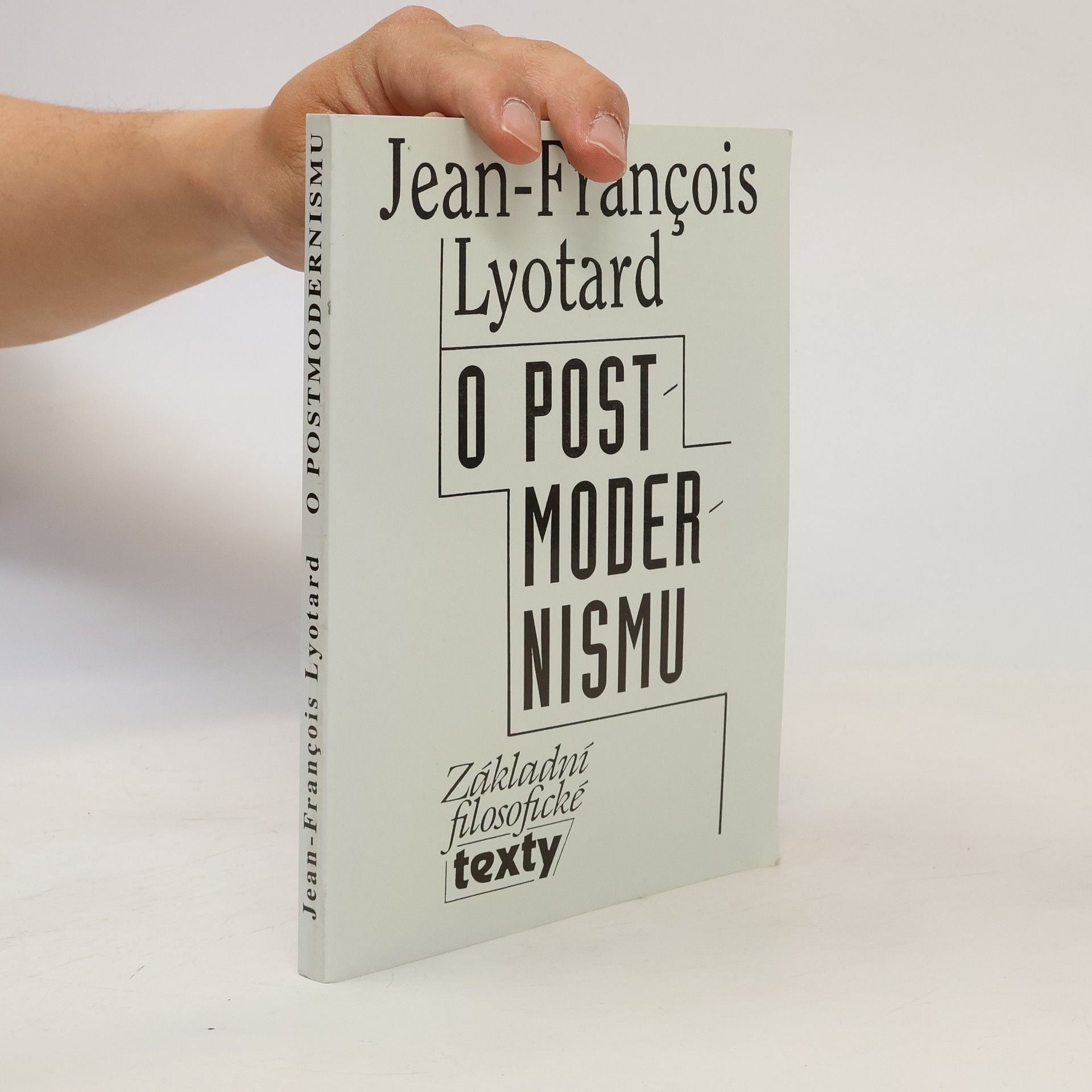 Jean Francois Lyotard O postmodernismu