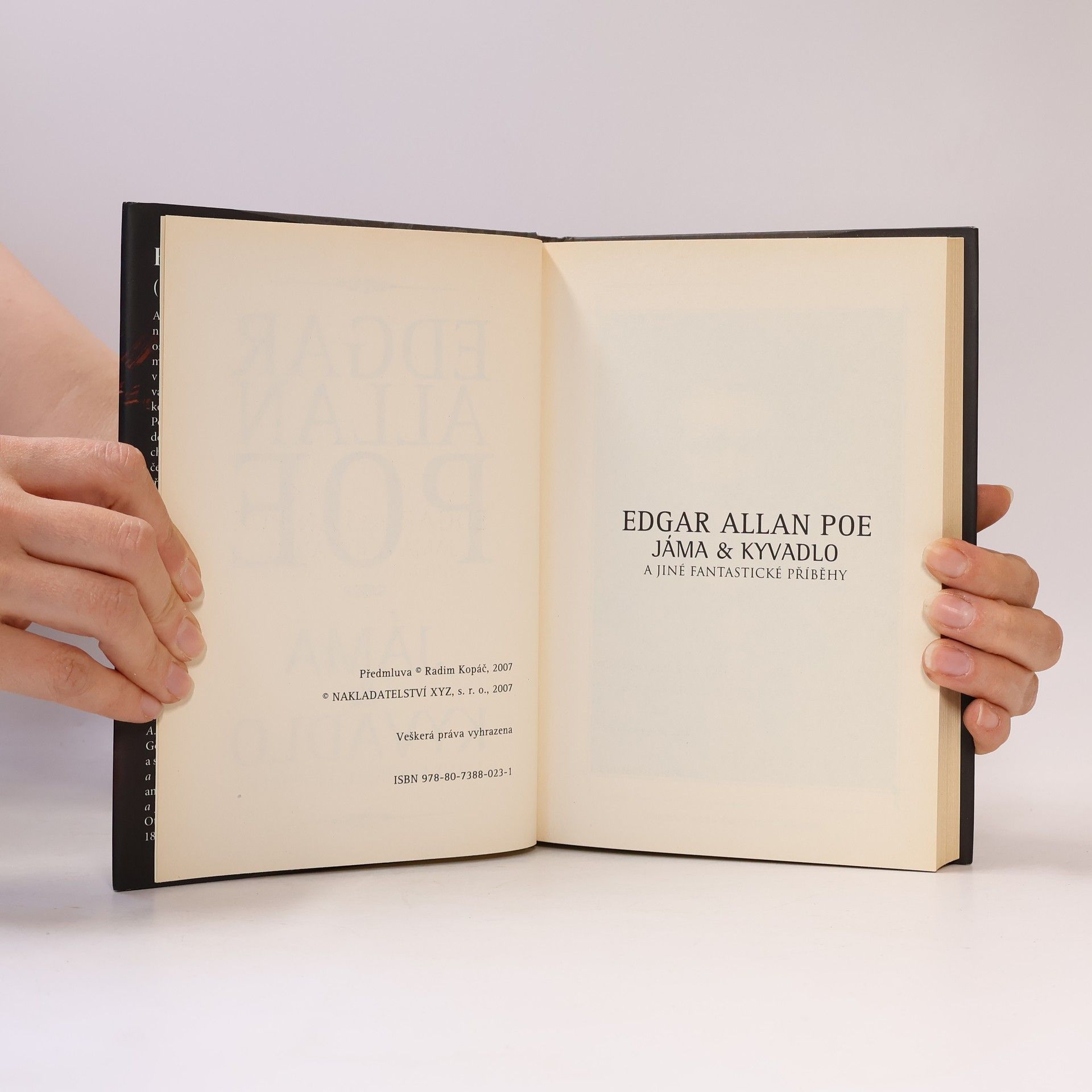 Edgar Allan Poe Jáma & kyvadlo a jiné fantastické příběhy