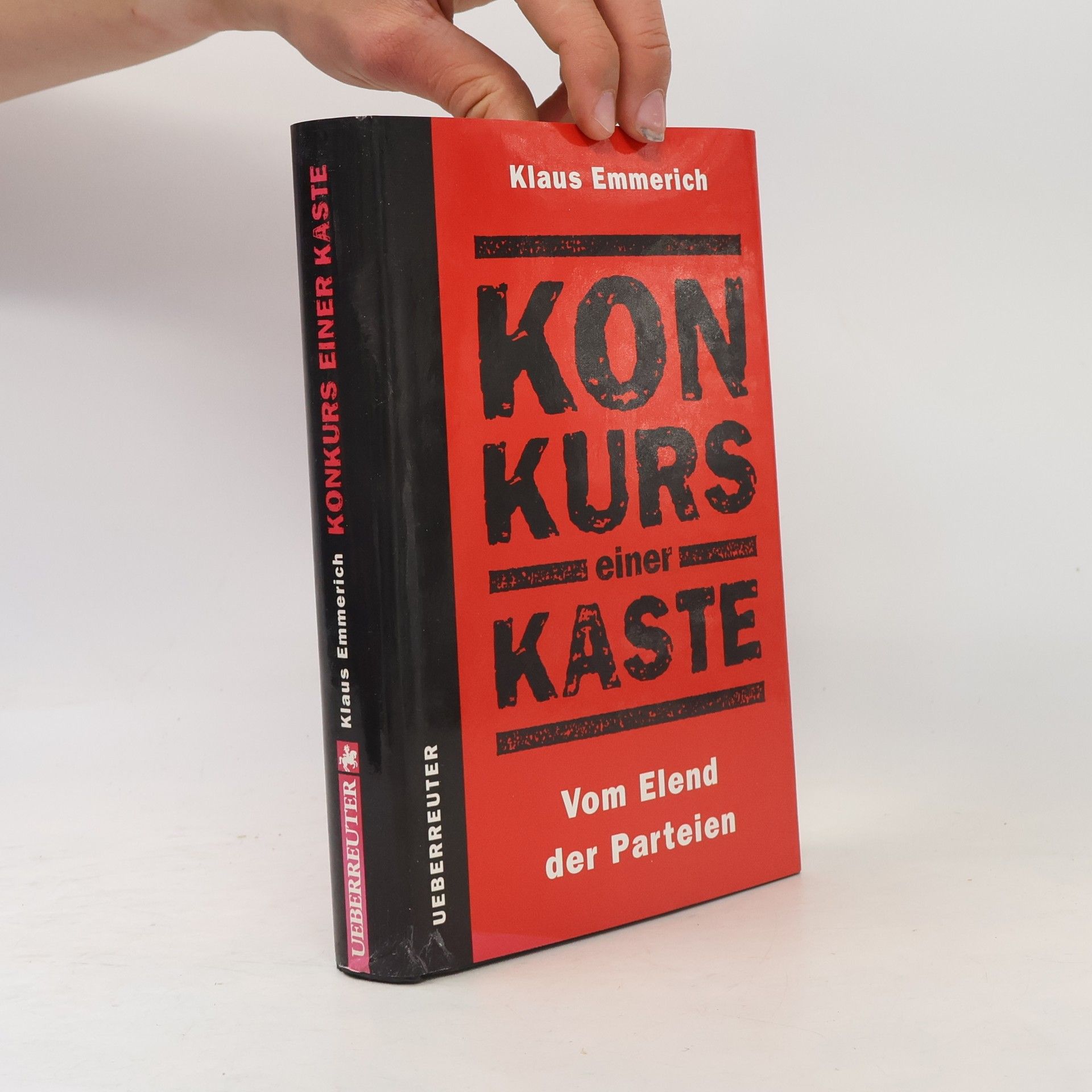Klaus Emmerich Konkurs einer Kaste