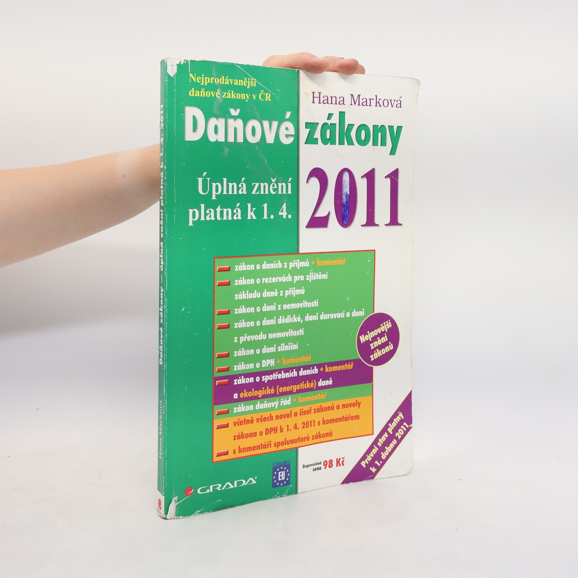 Marková Hana Daňové zákony 2011