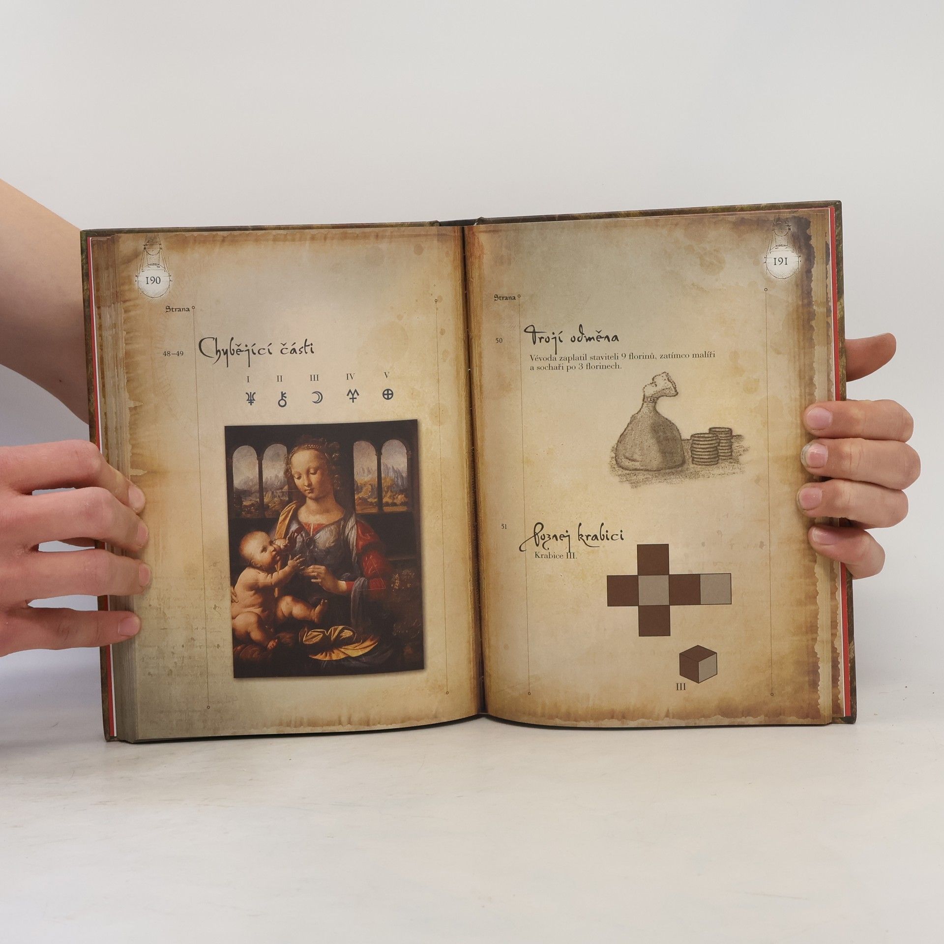 Richard Wolfrik Galland Hádanky a hlavolamy Leonarda da Vinci
