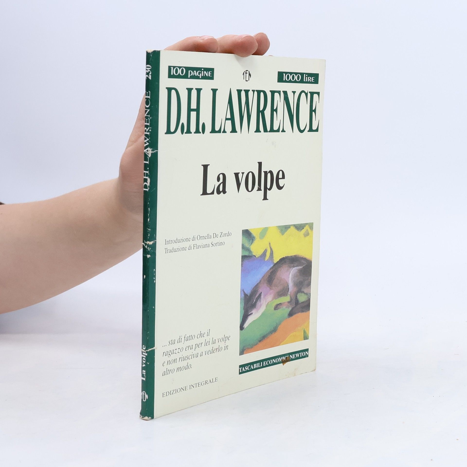 David Herbert Lawrence La volpe