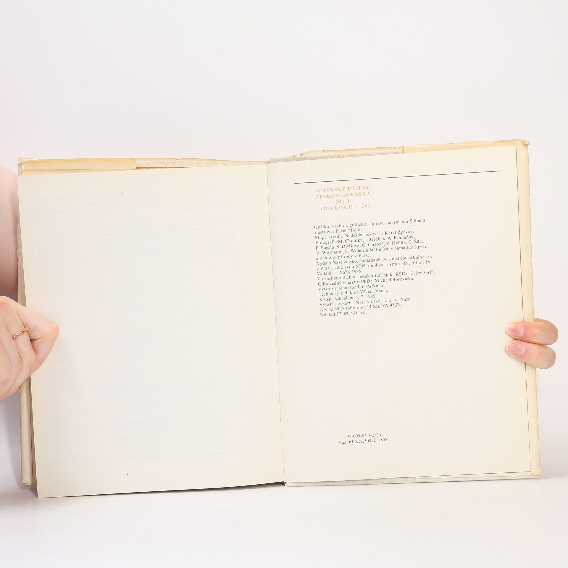 Autorenkollektiv Vojenské dějiny Československa I. do roku 1526