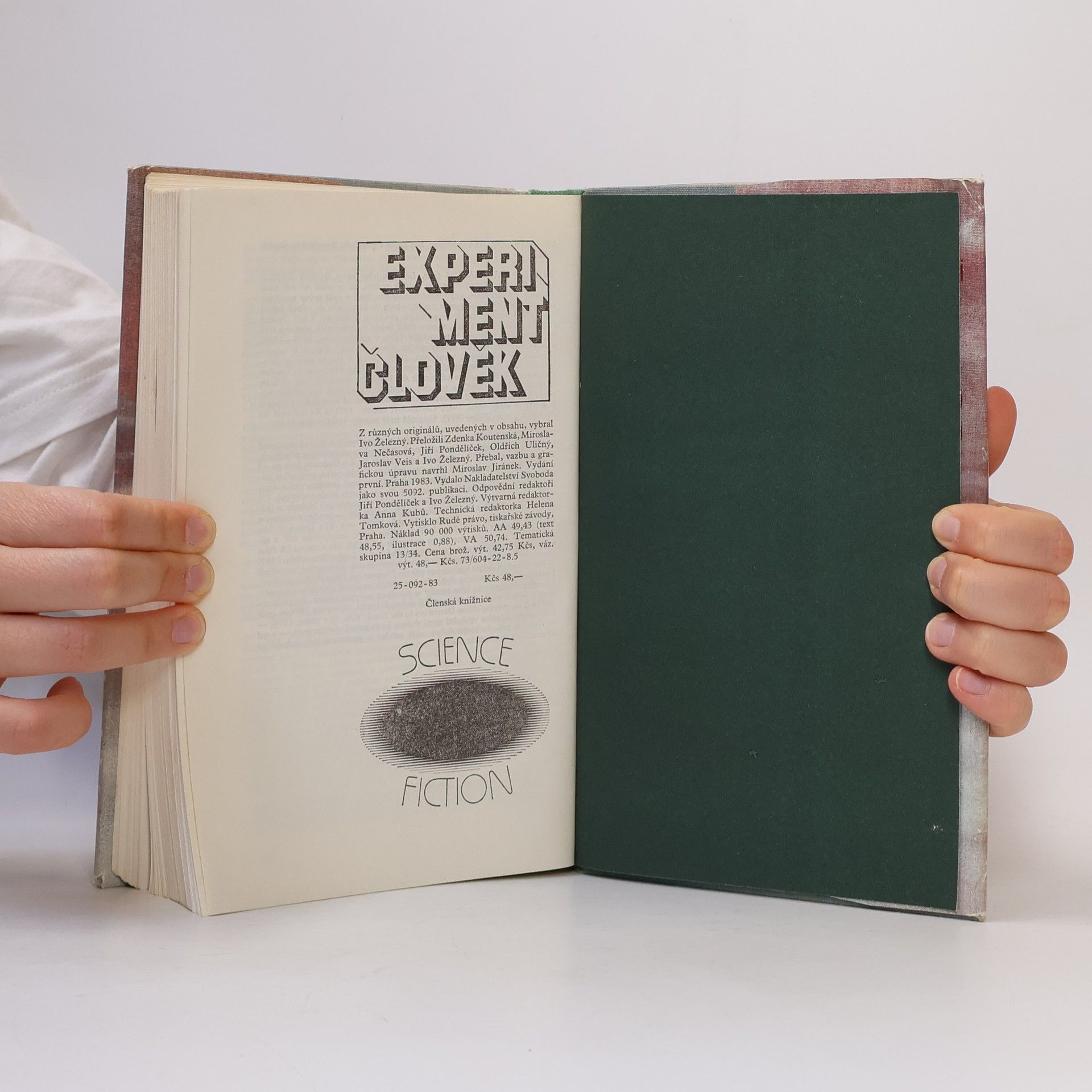 Ivo Železný Experiment člověk