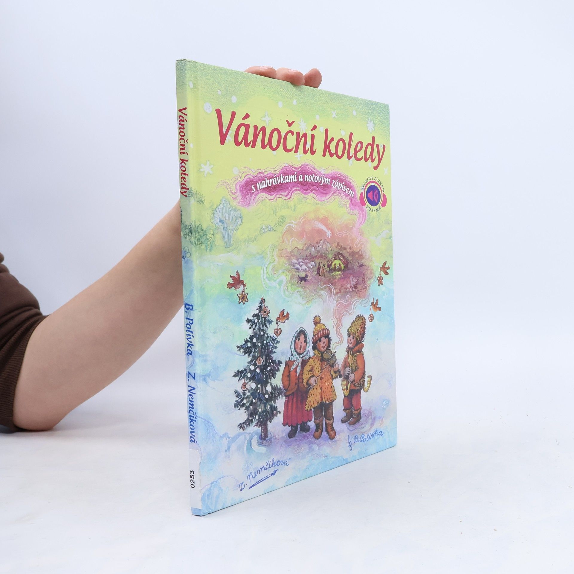 Bohumil Polívka Vánoční koledy s nahrávkami a notovým zápisem