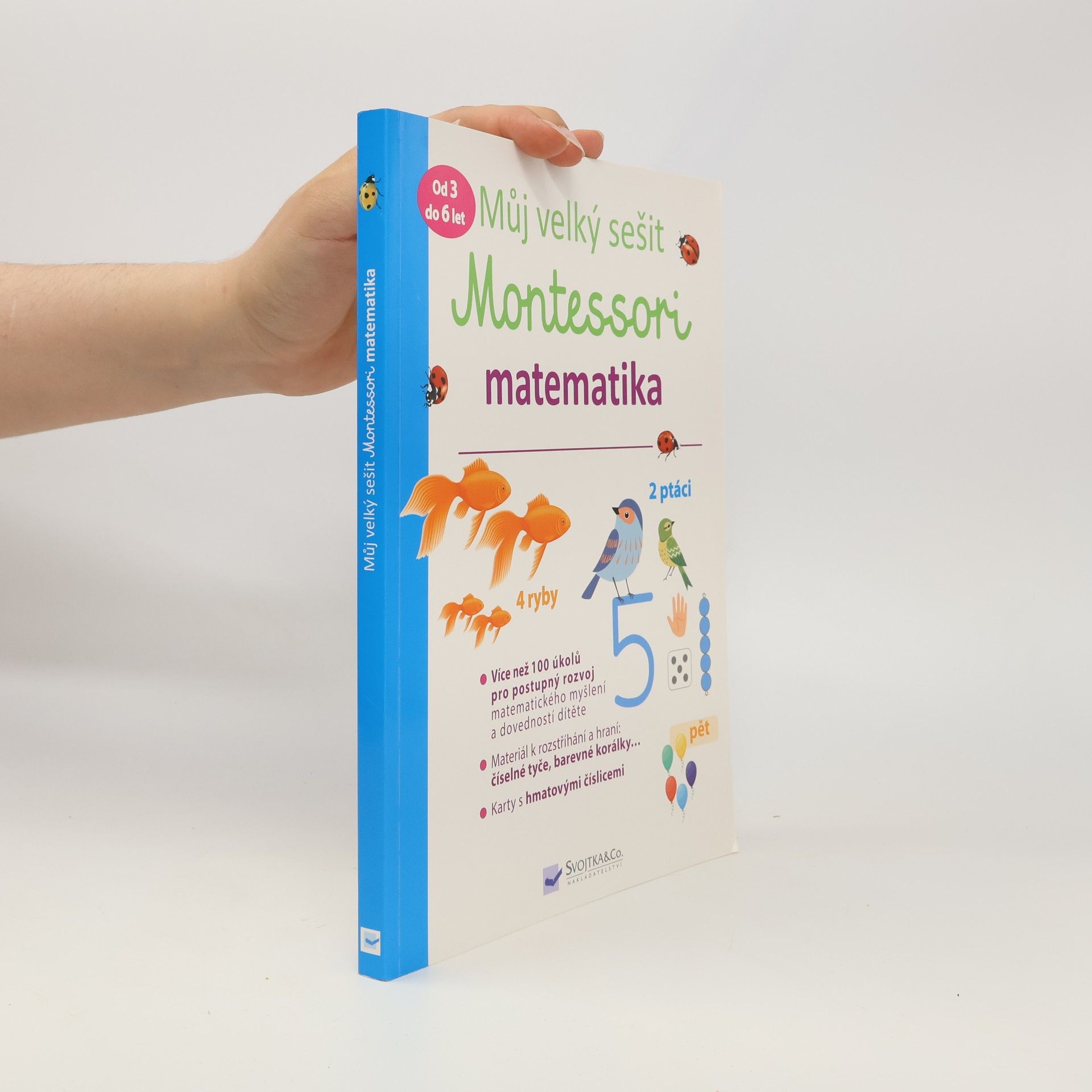 Delphine Urvoy Můj velký sešit Montessori - matematika