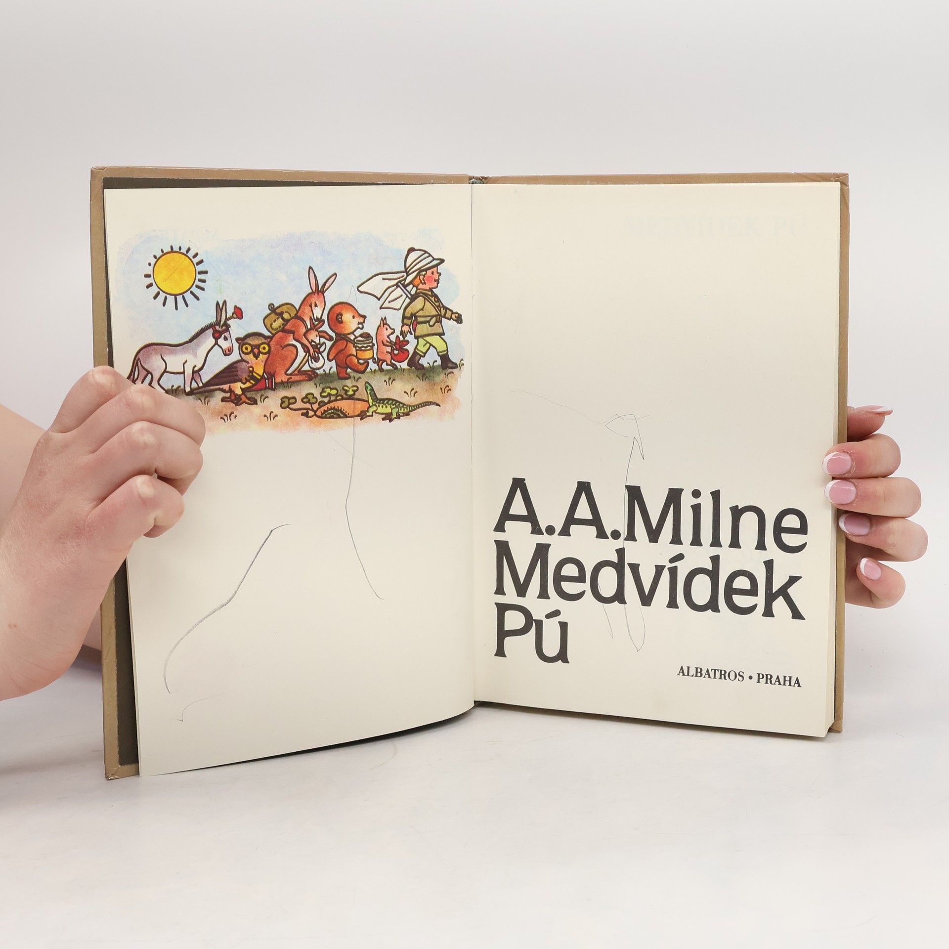 A. A. Milne Medvídek Pú