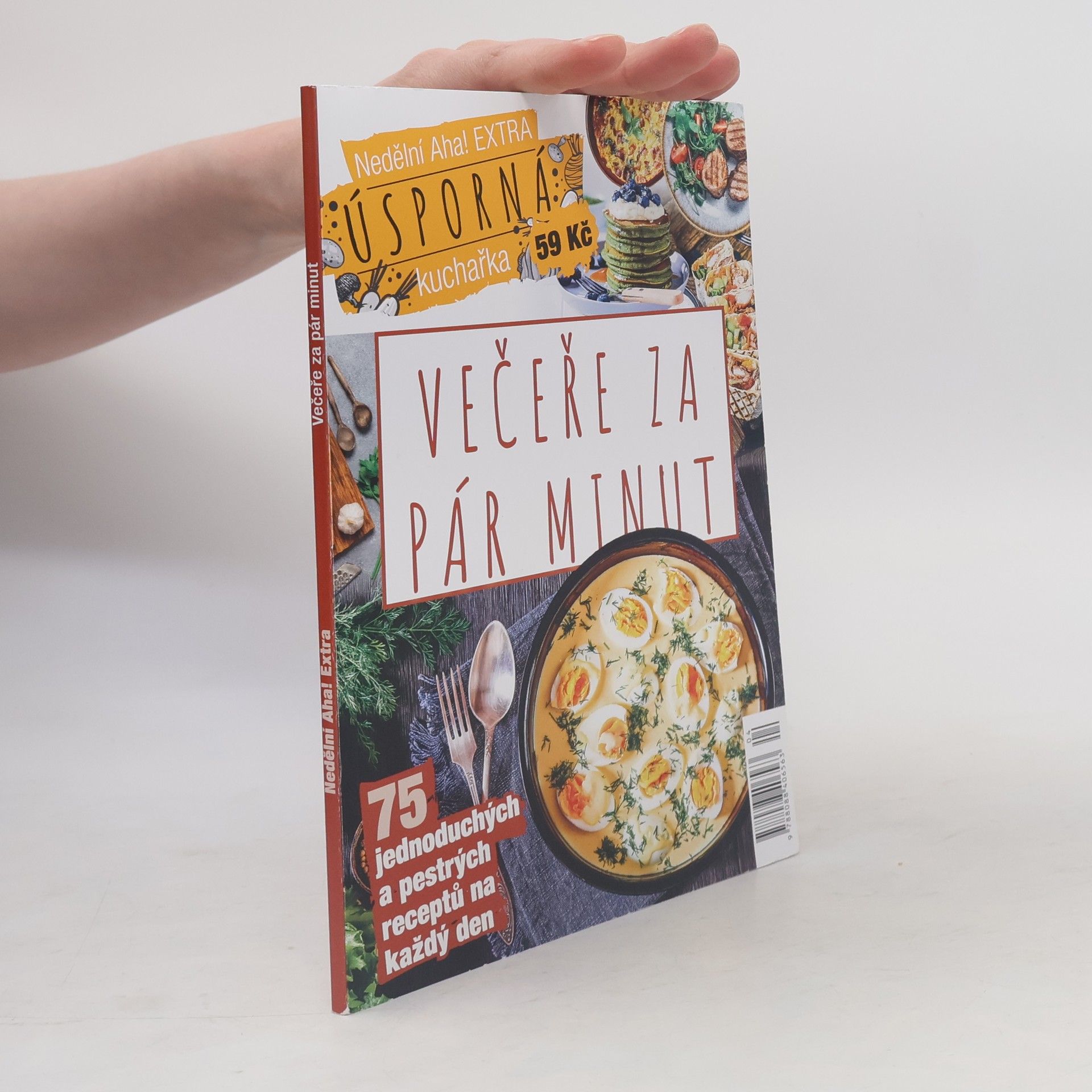 Kolektiv autorů Nedělní Aha! Extra. Úsporná kuchařka