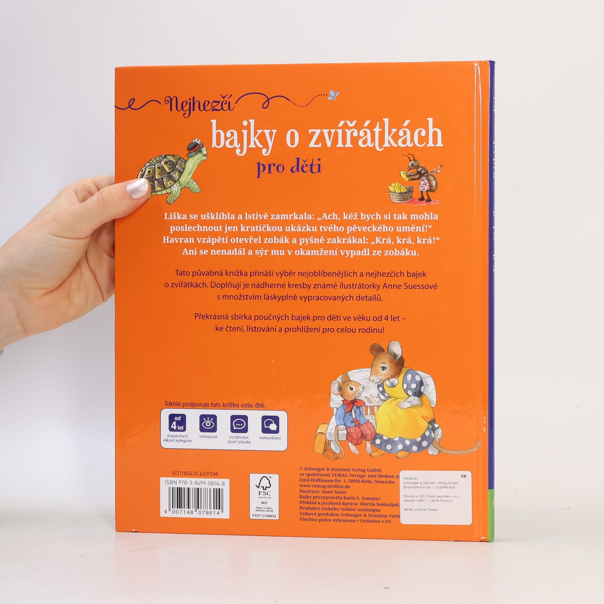Karla S. Sommer Nejhezčí bajky o zvířátkách pro děti