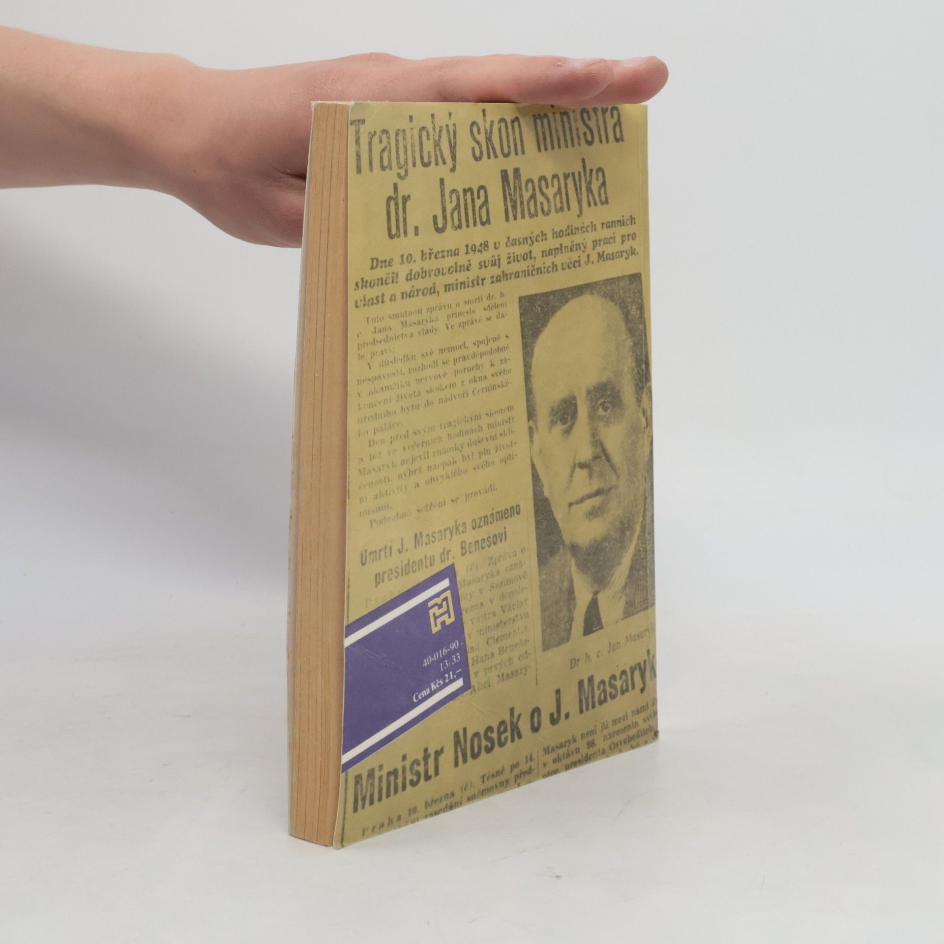 Petr Kettner Proč zemřel Jan Masaryk?