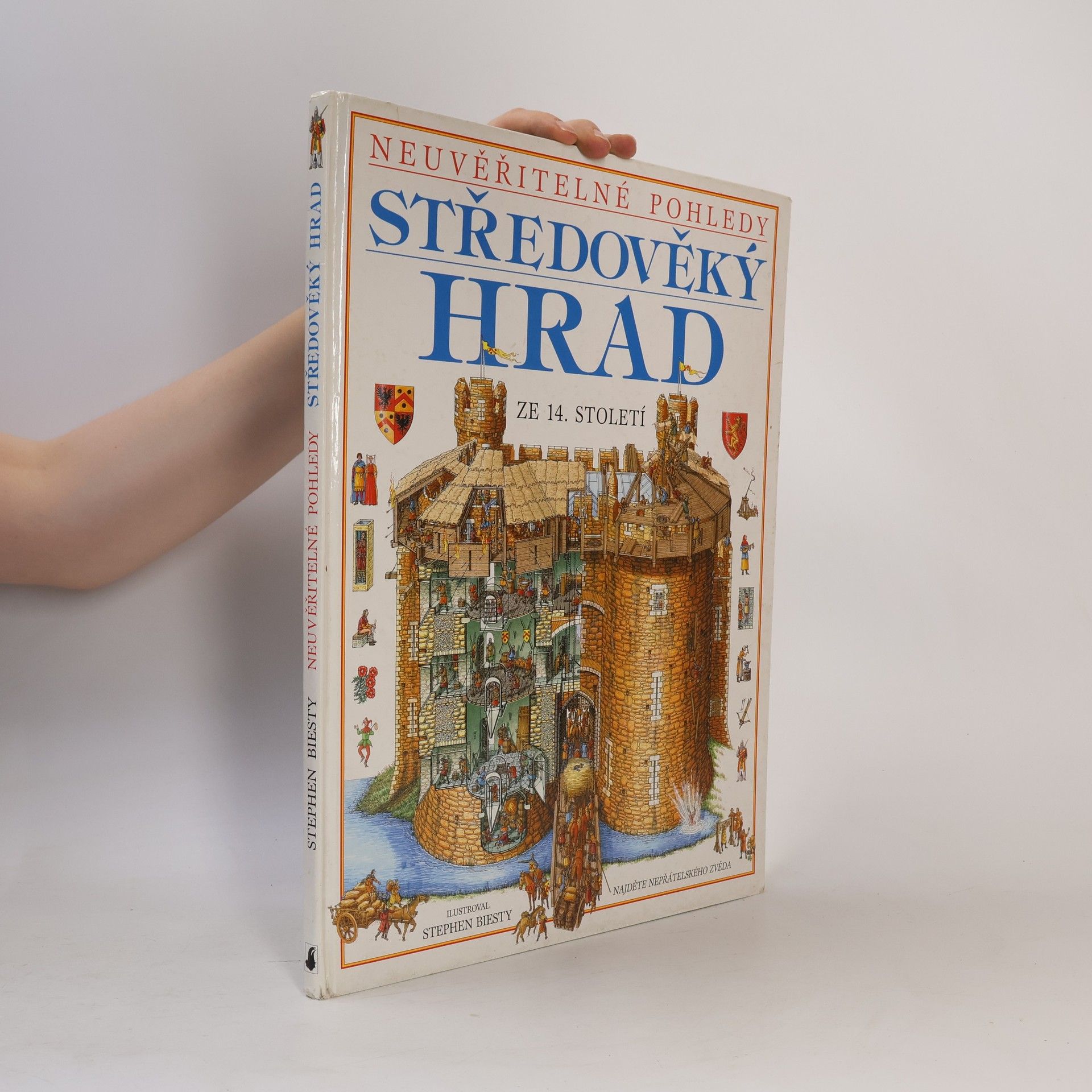 Stephen Biesty Středověký hrad [ze 14. století]