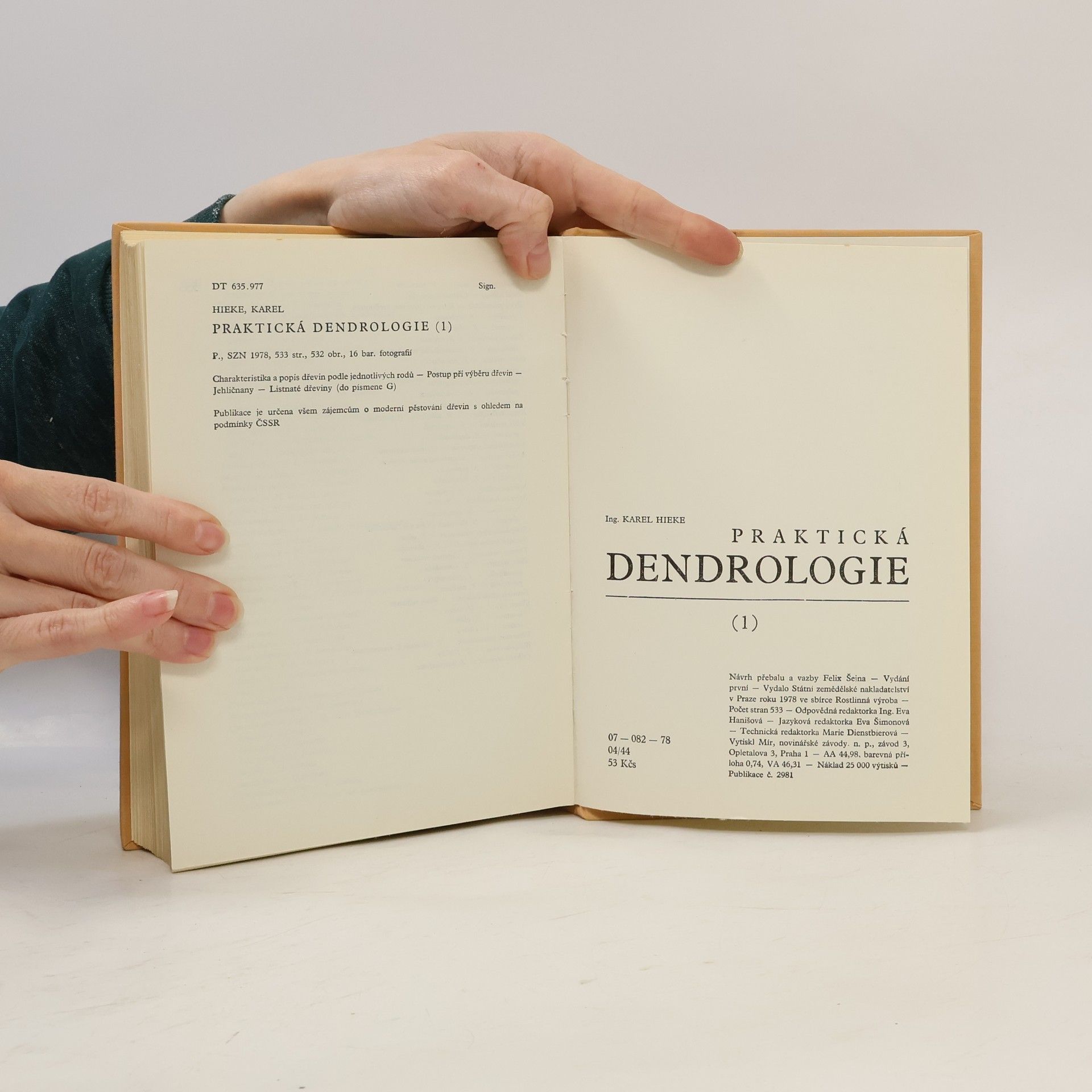 Karel Hieke Praktická dendrologie 1