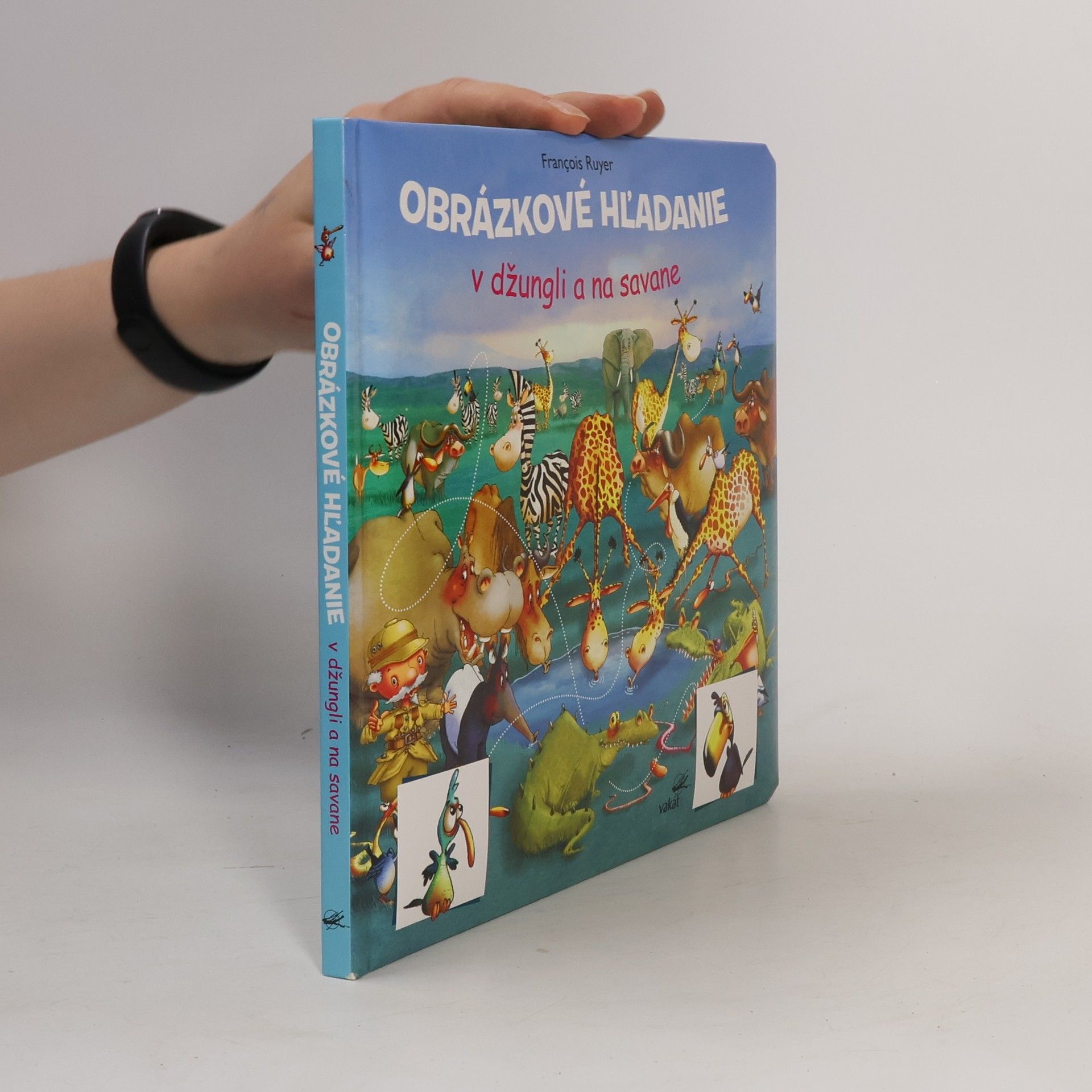 Obrázkové hľadanie v džungli a na savane