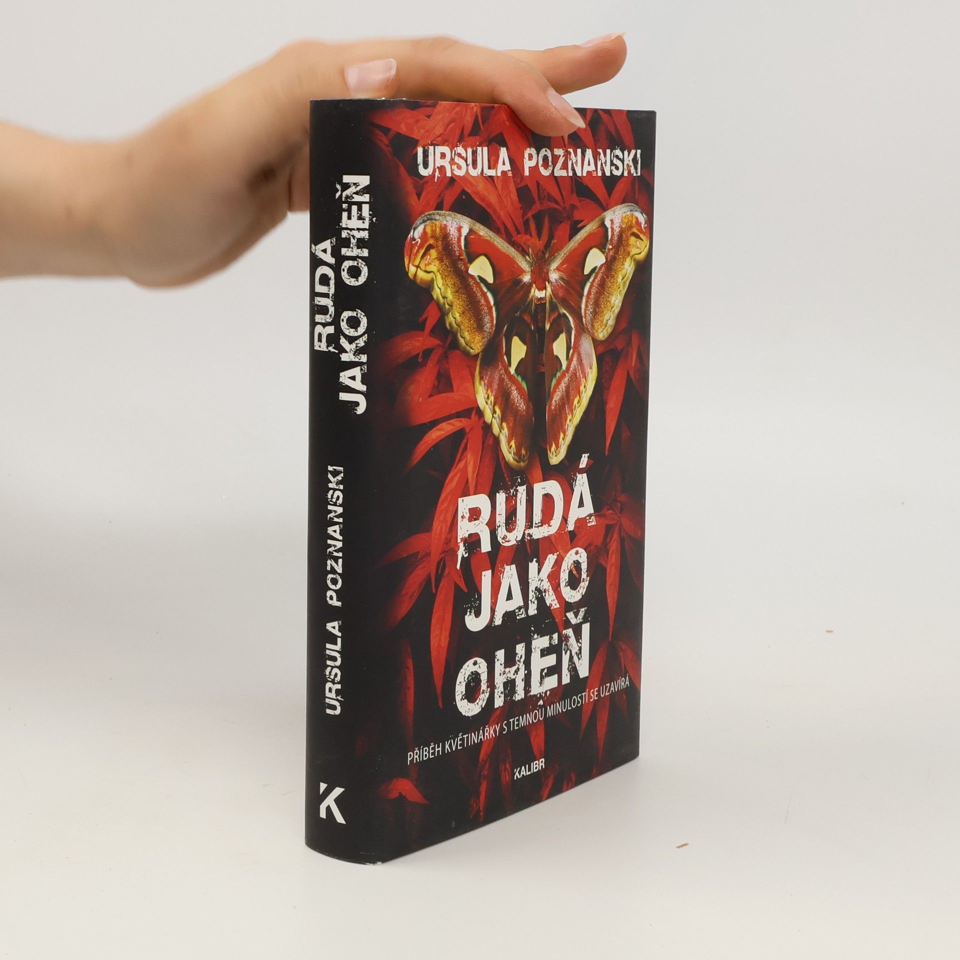 Ursula Poznanski Rudá jako oheň : příběh květinářky s temnou minulostí se uzavírá