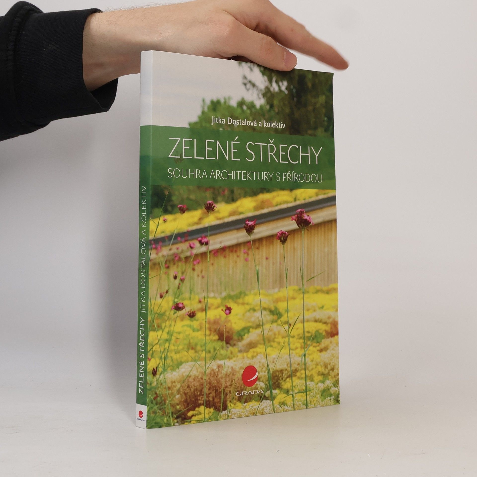 Jitka Dostálová Zelené střechy - Souhra architektury s přírodou