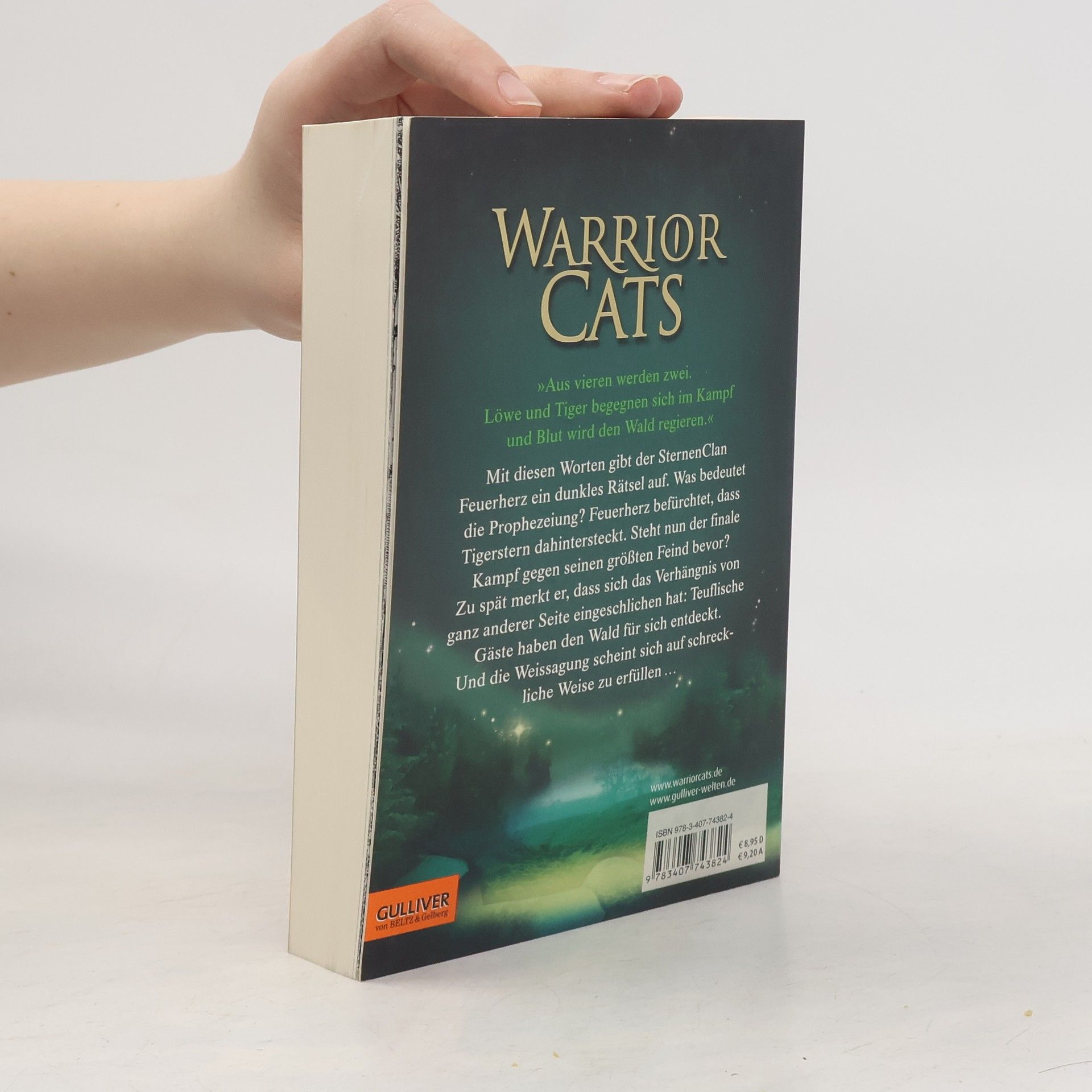 Erin Hunter Stunde der Finsternis