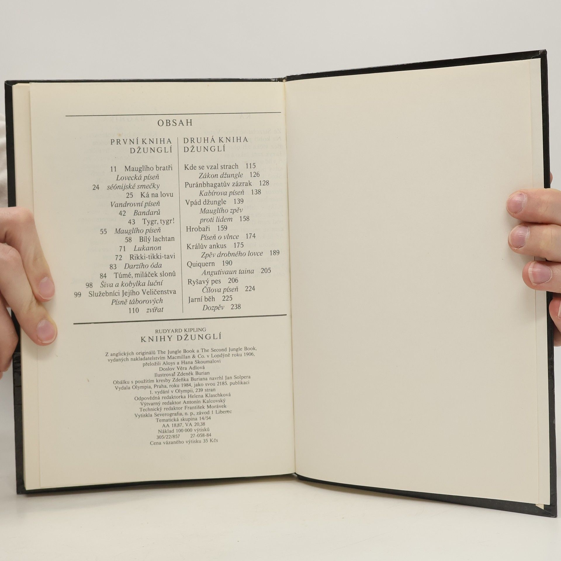Rudyard Kipling Knihy džunglí