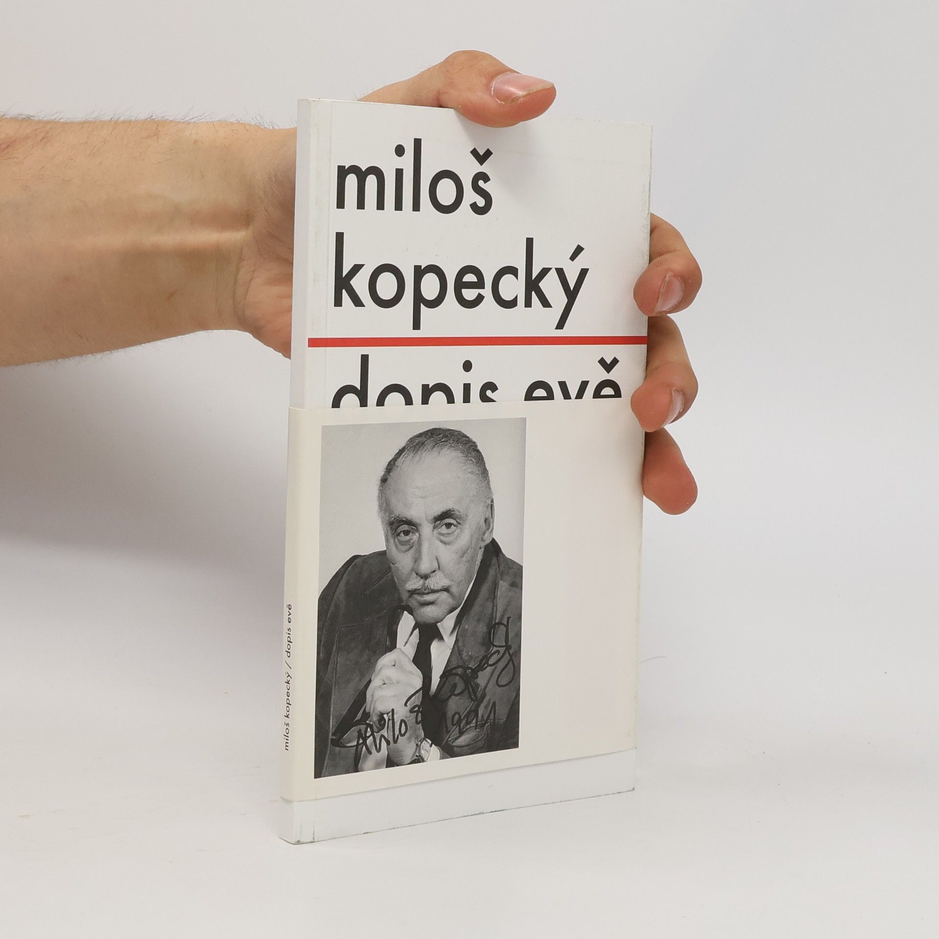 Miloš Kopecký Dopis Evě