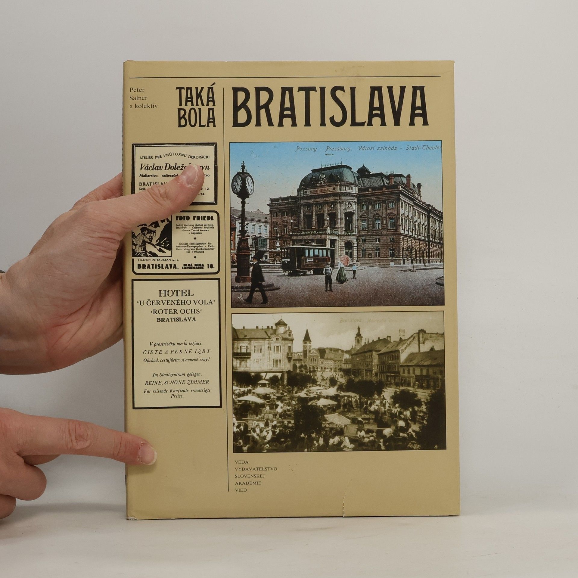 Peter Salner Taká bola Bratislava