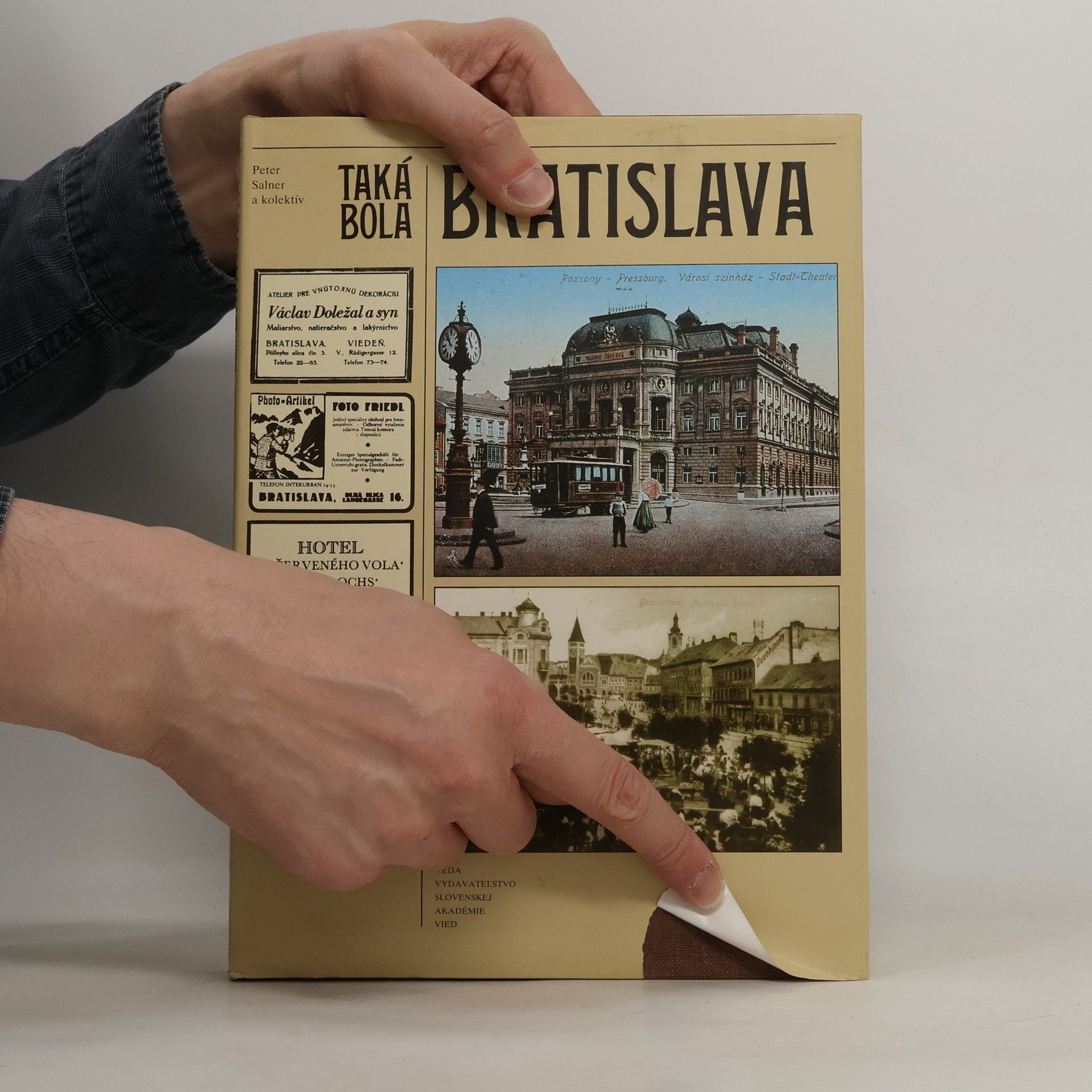 Peter Salner Taká bola Bratislava