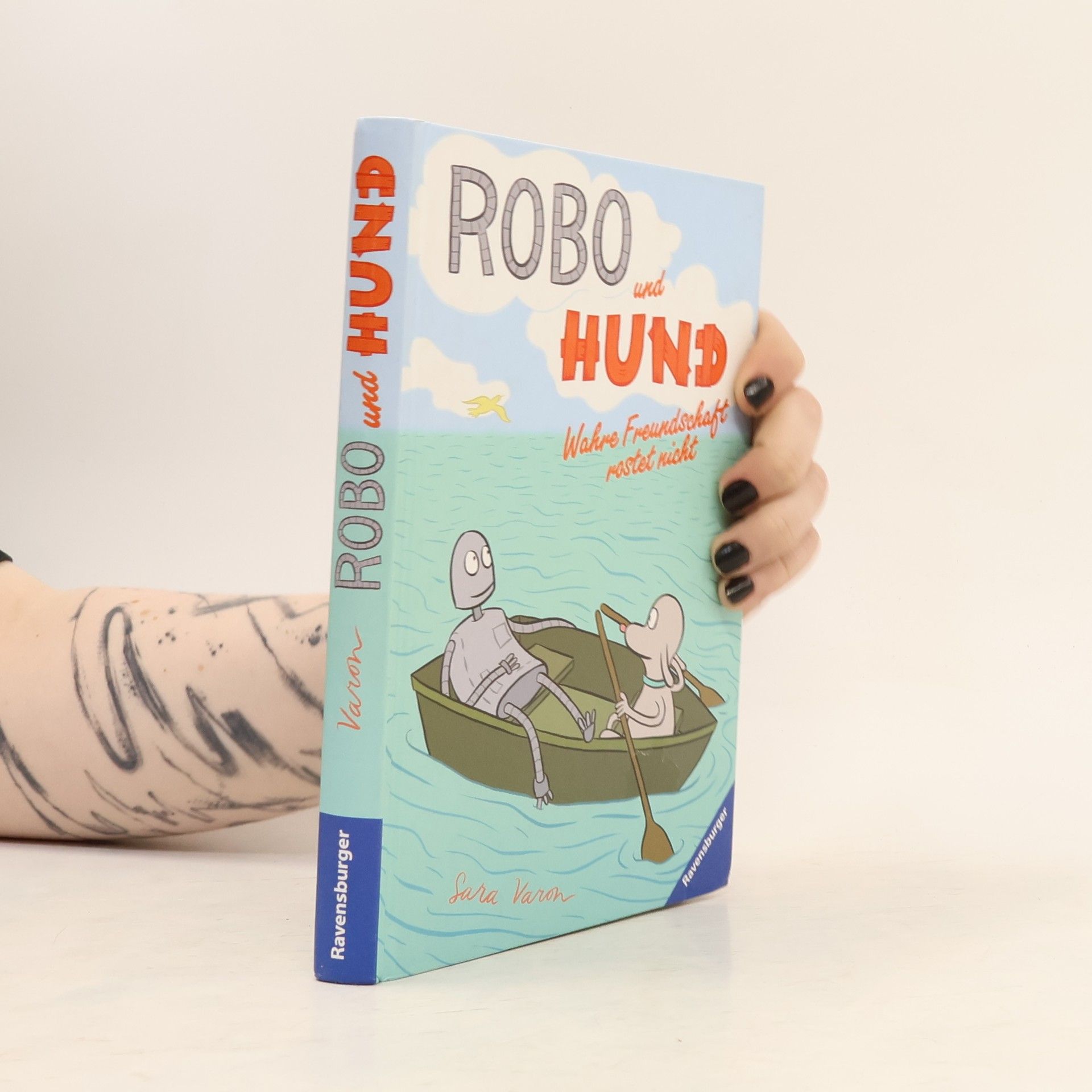 Sara Varon Robo und Hund. Wahre Freundschaft rostet nicht